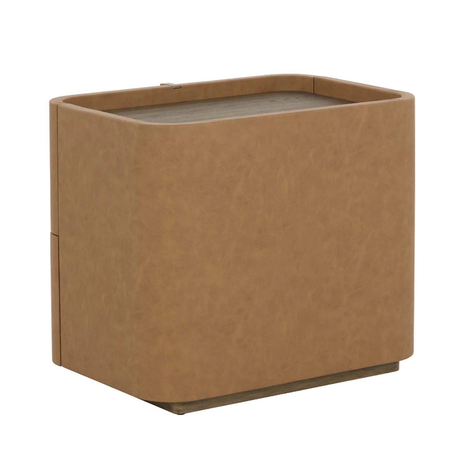 Contour Cognac Nightstand - Image 4
