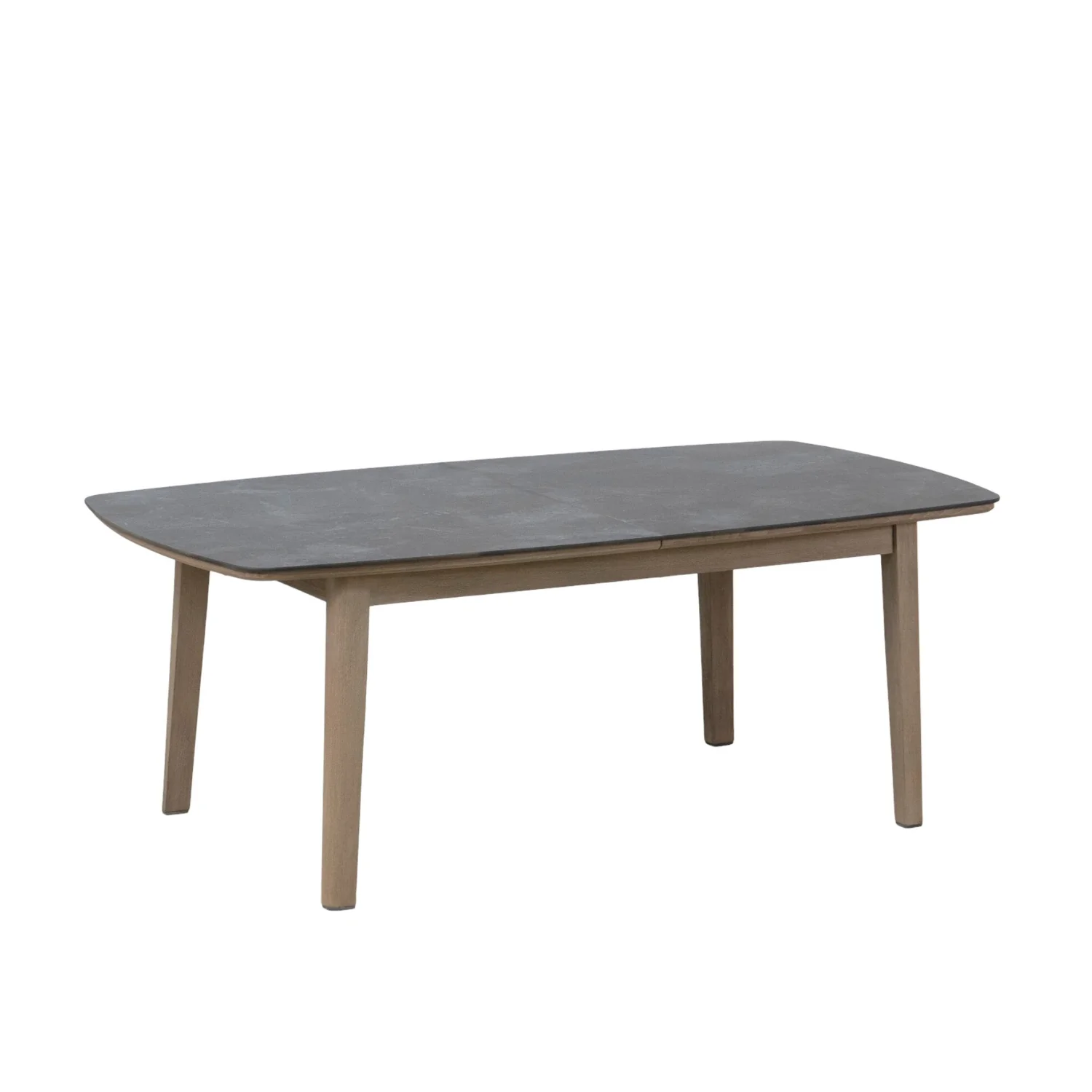 Copenhague Extension Dining Table - Slate Grey - Image 7