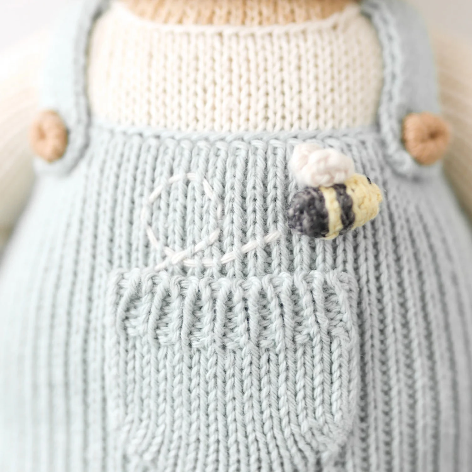 Cozy Yarn Chuckles Charlie Bear - Image 3
