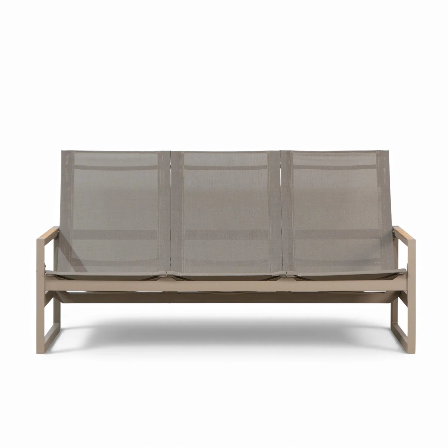 Cubic High-Back Sling Sofa - Fawn Taupe - Image 4