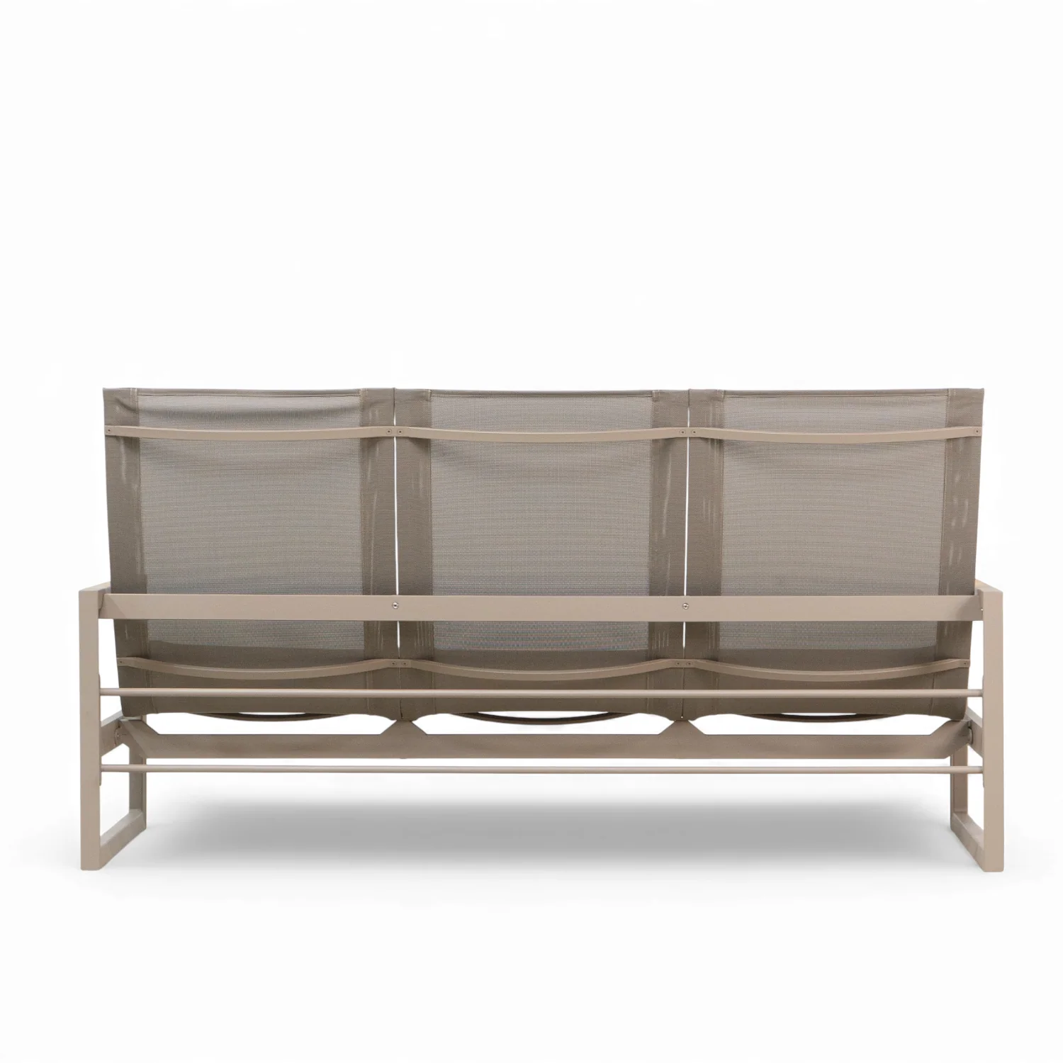 Cubic High-Back Sling Sofa - Fawn Taupe - Image 5