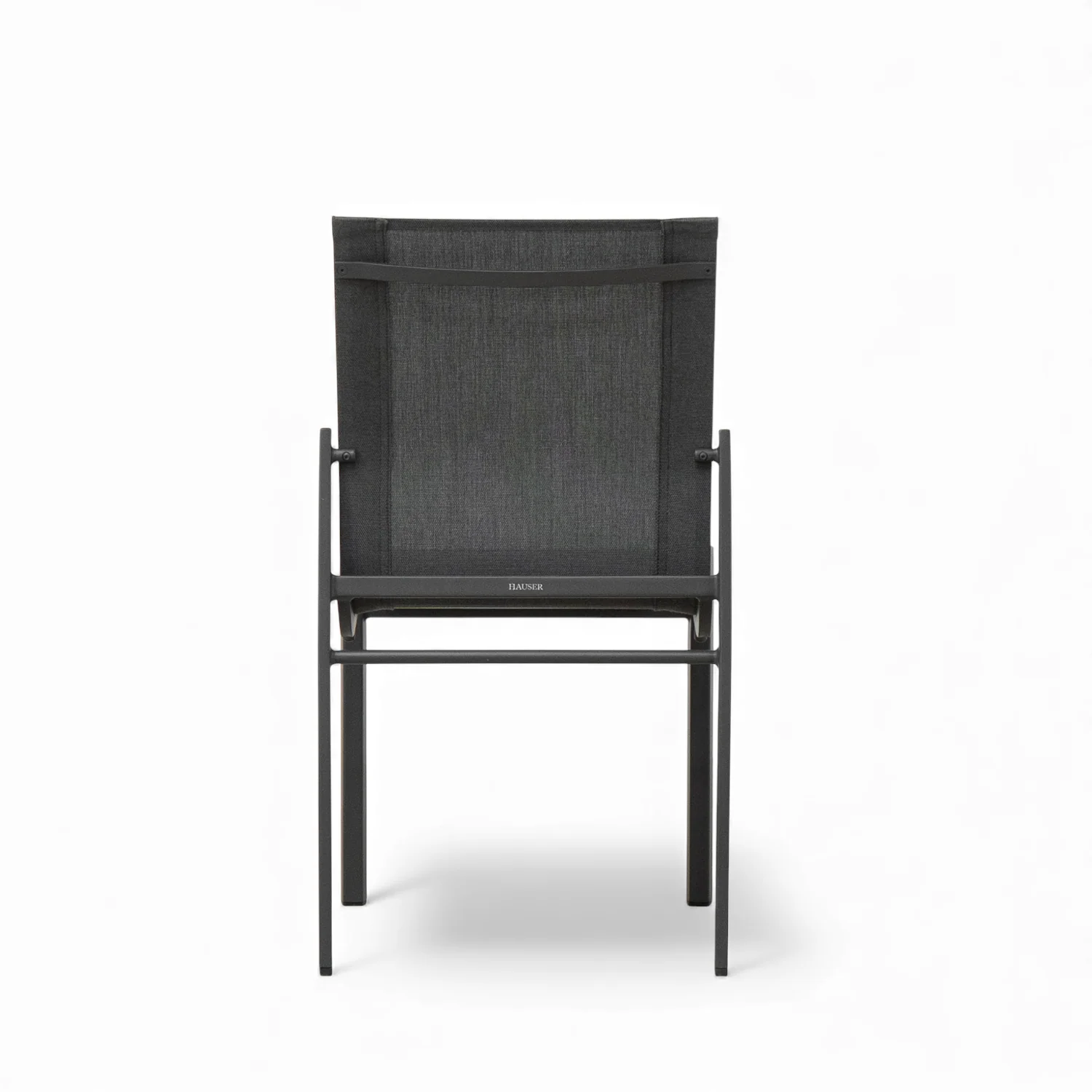 Cubic Sling Stackable Dining Side Chair - Slate/Anthracite - Image 5