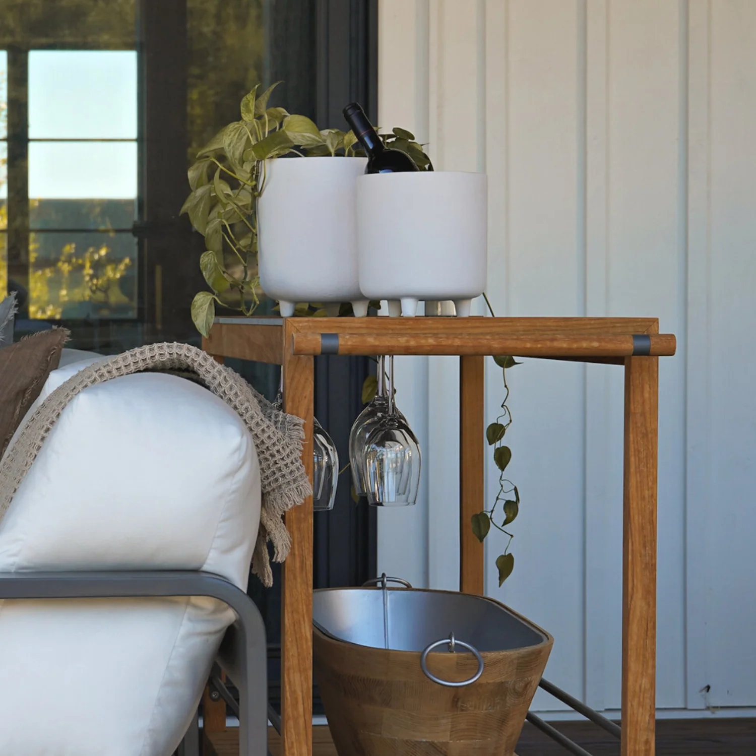Cubic Bar Cart - Image 3