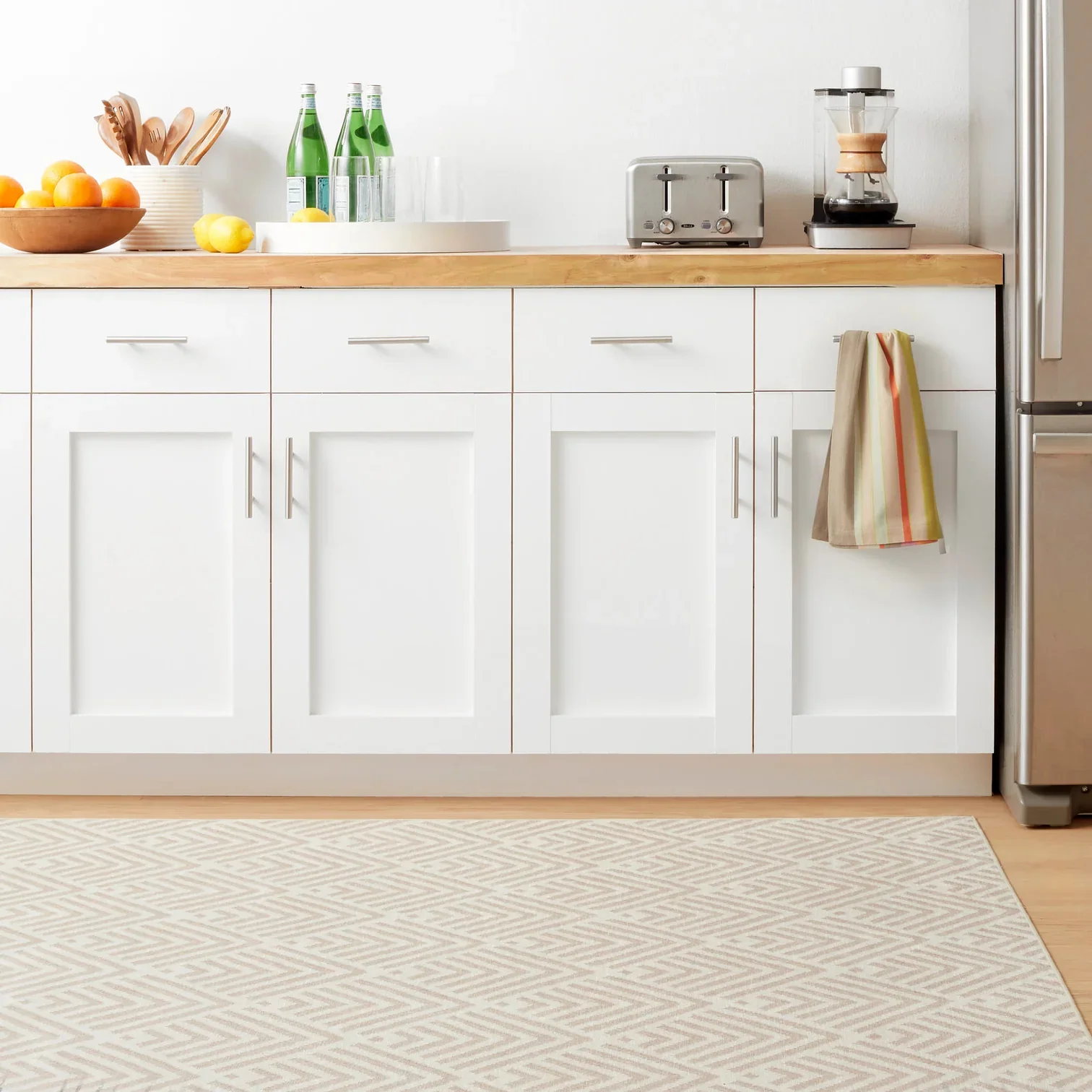 Dash & Albert Cleo Cement Washable Rug - Image 6
