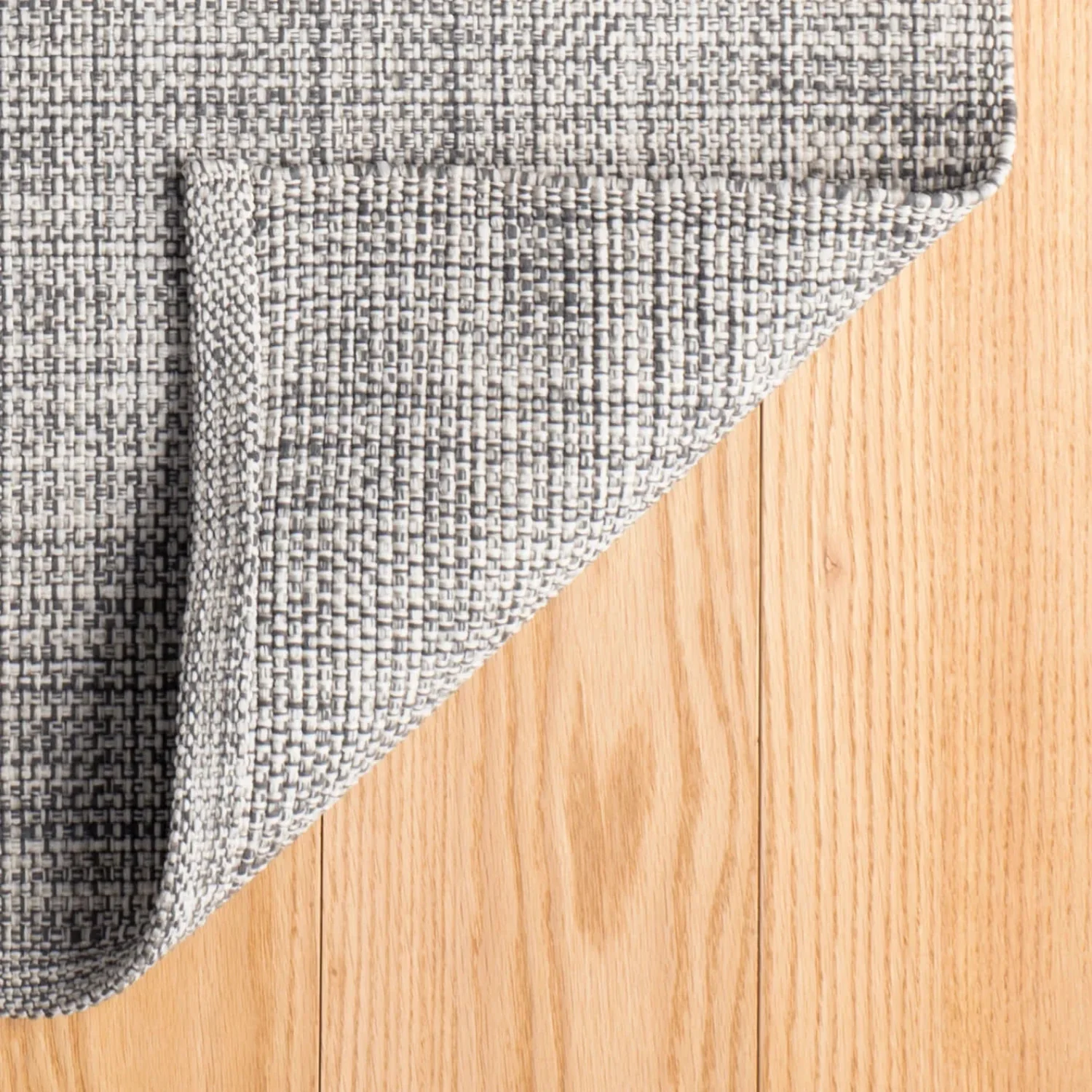 Dash & Albert Fusion Handwoven Grey Indoor/Outdoor Rug - Image 5