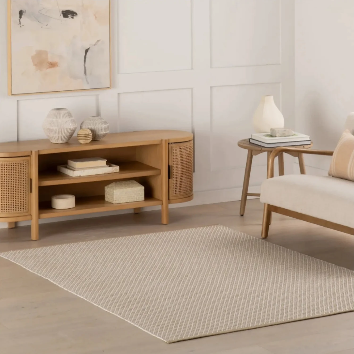 Dash & Albert Riviera Khaki Handwoven Indoor/Outdoor Rug - Image 8