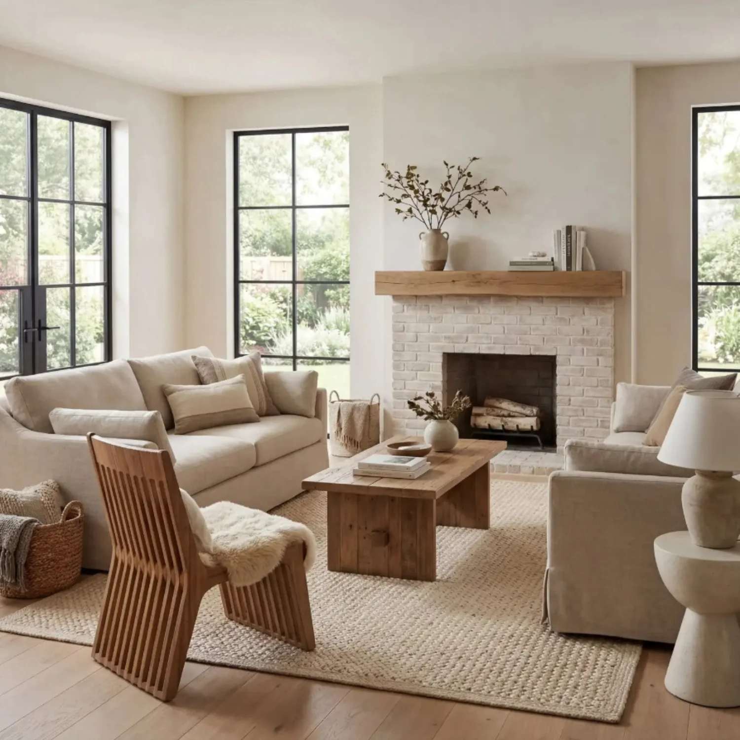 Dash & Albert Thale Bleach Textured Jute Rug - Image 5