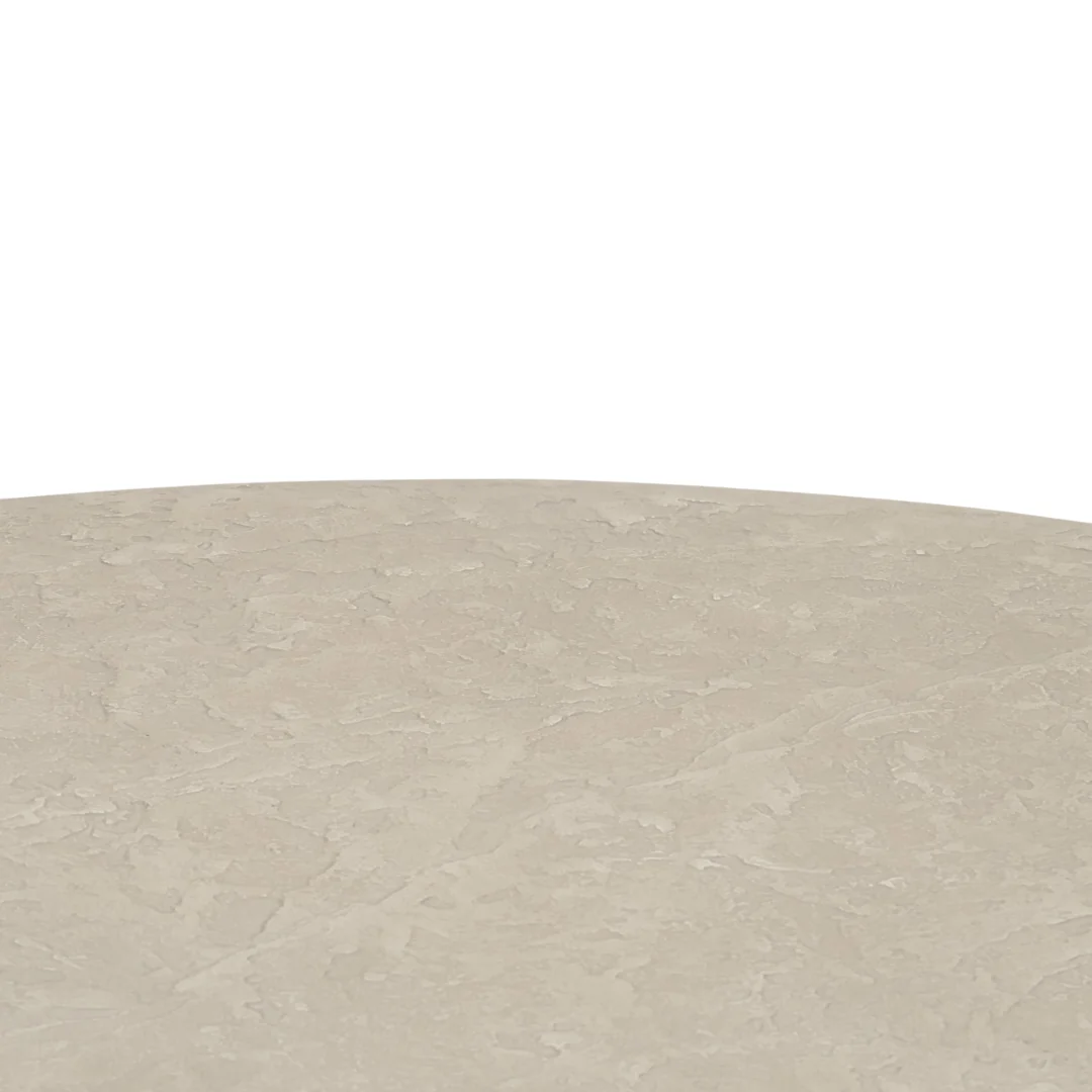 Driftstone Pillar Concrete 48" Round Coffee Table - Image 3