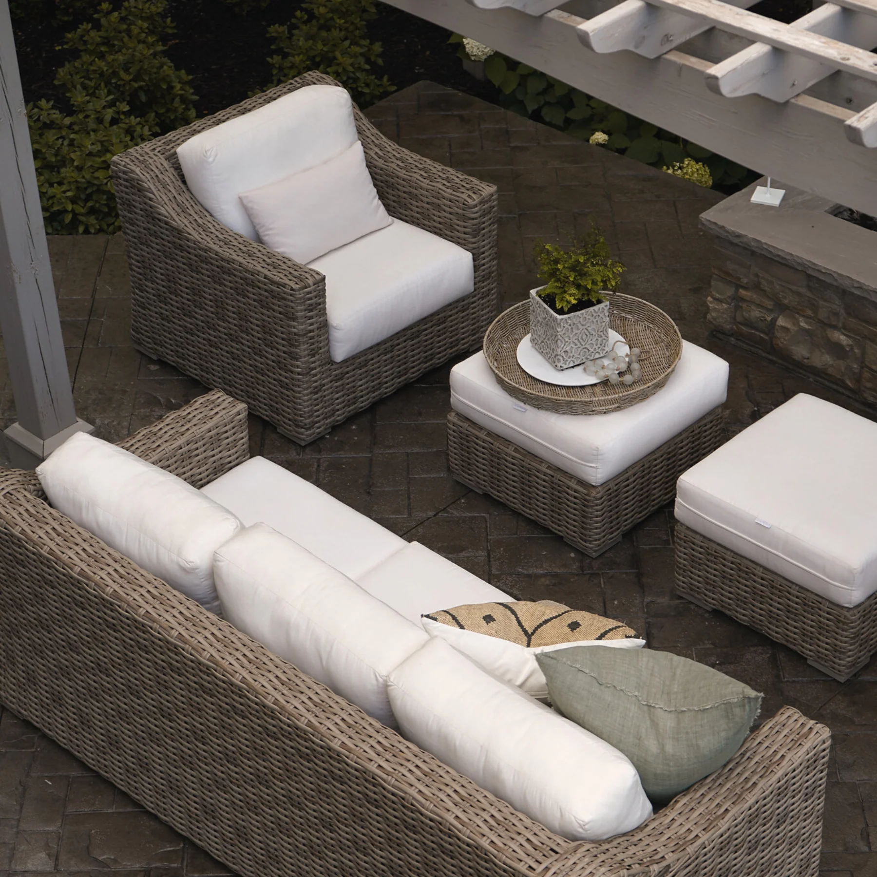 Driftwood Cove Ottoman - Image 5