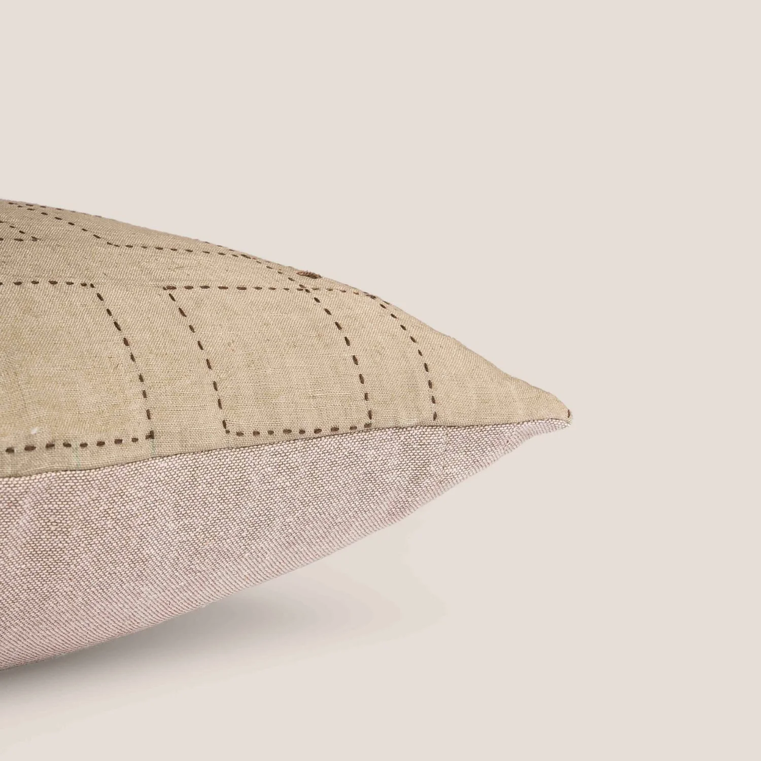 Dunham Borders Linen Toss Pillow - Image 4