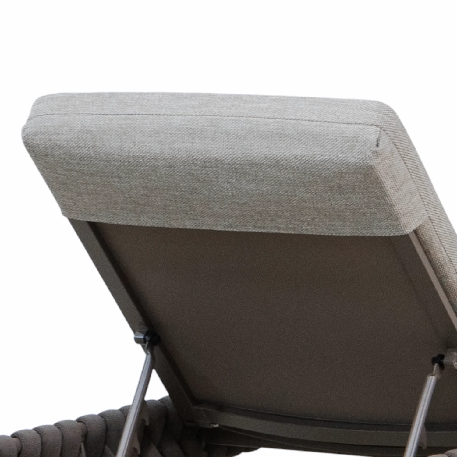 Elgin Rope Sun Lounger - Mood Taupe - Image 3