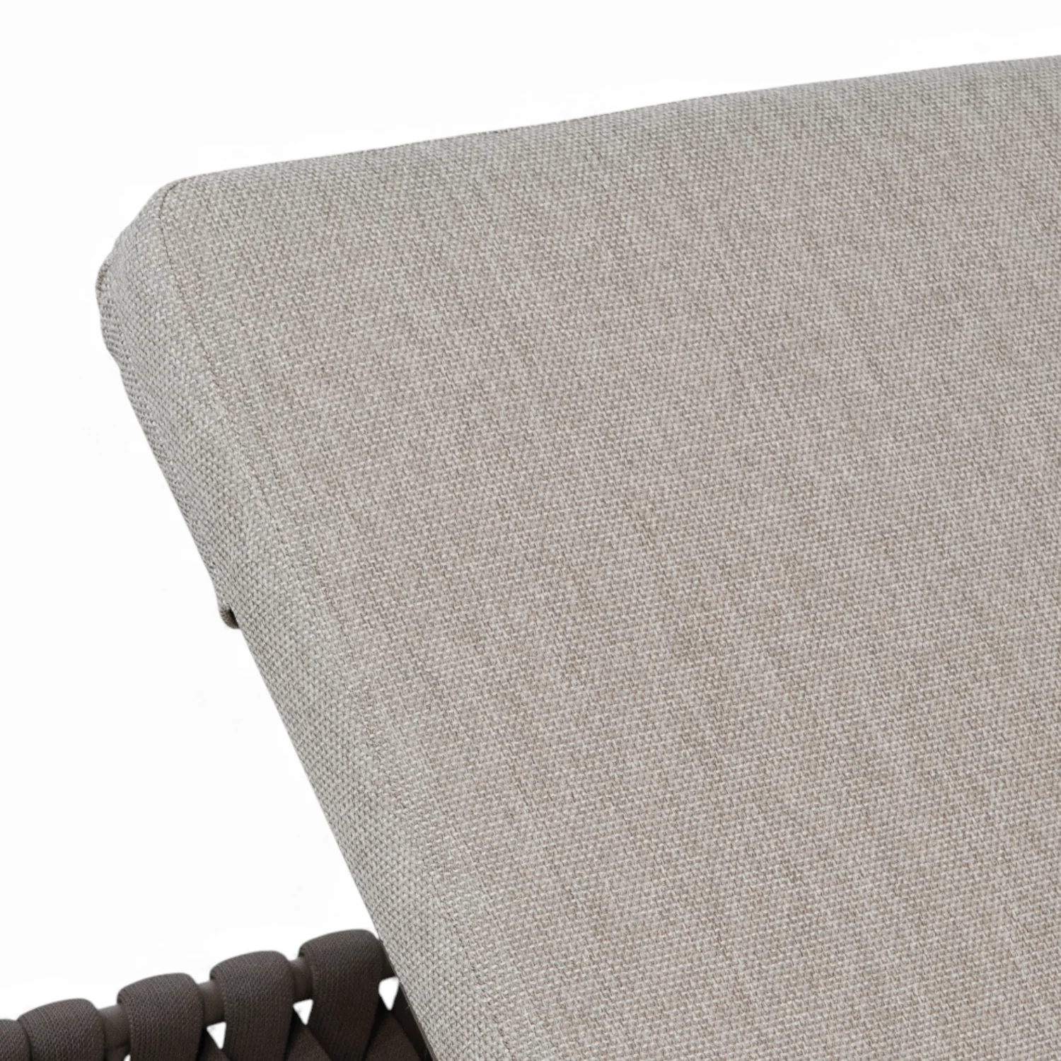 Elgin Rope Sun Lounger - Mood Taupe - Image 4