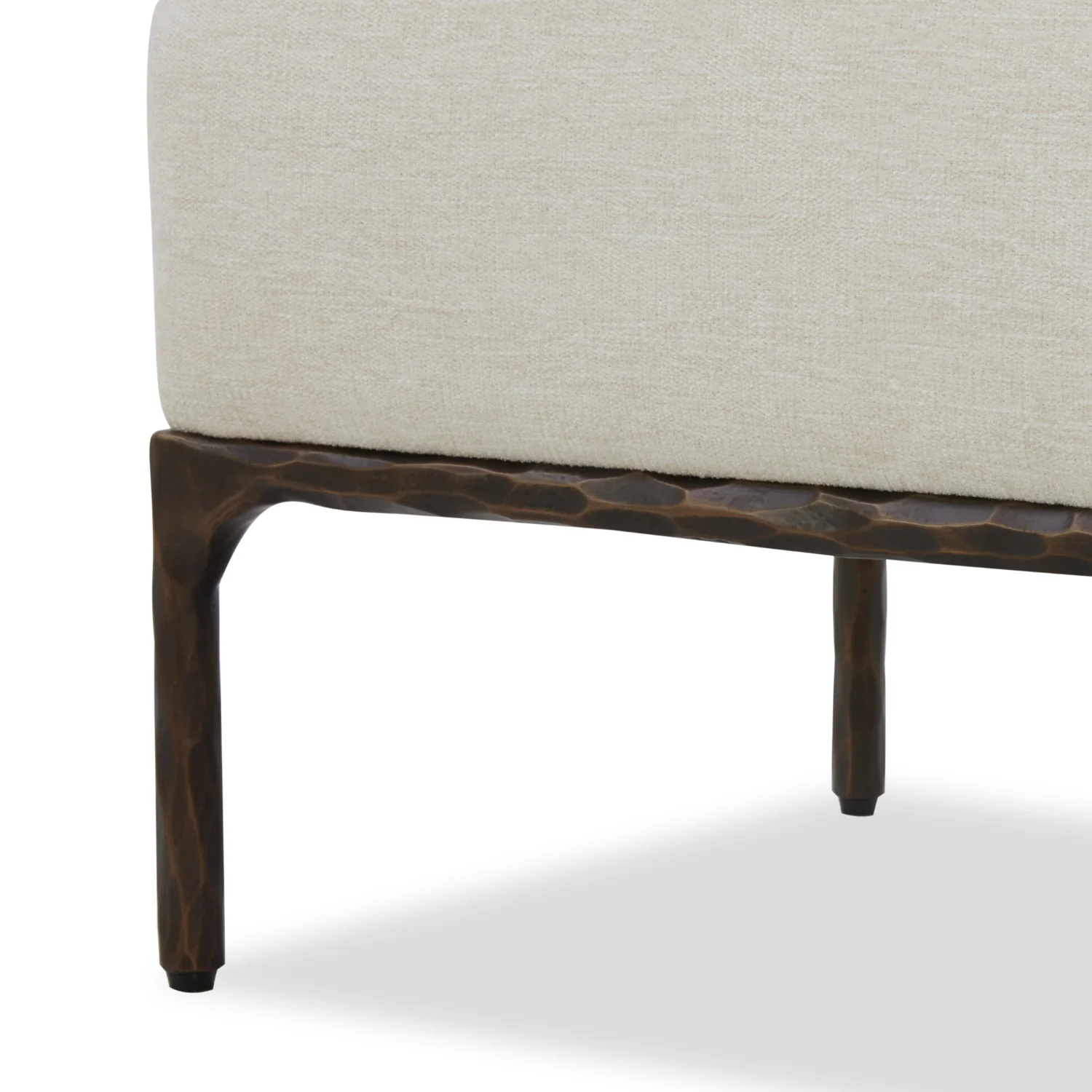Exuma Ottoman - Chenille Birch - Image 2