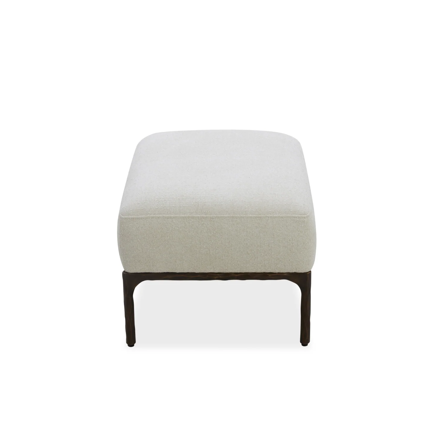 Exuma Ottoman - Mellow Ivory - Image 3