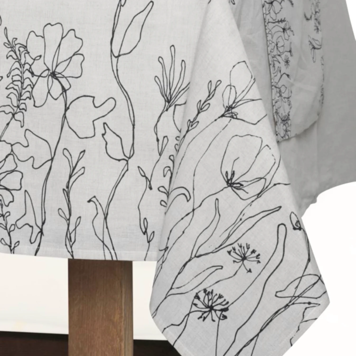 Flora Field Cotton Tablecloth - Image 2