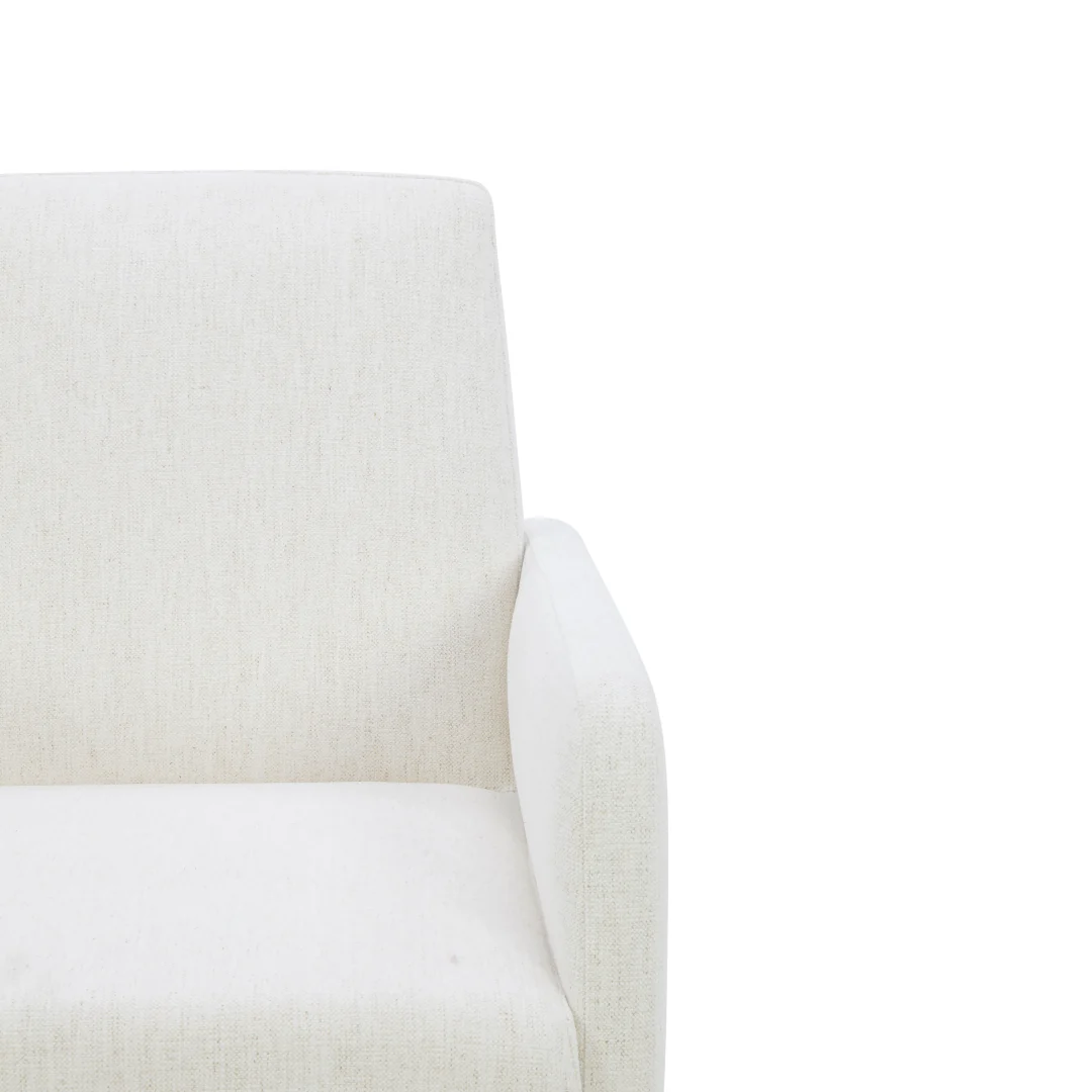 Fredericton Swivel Office Chair - Crypton® Nomad Snow - Image 8