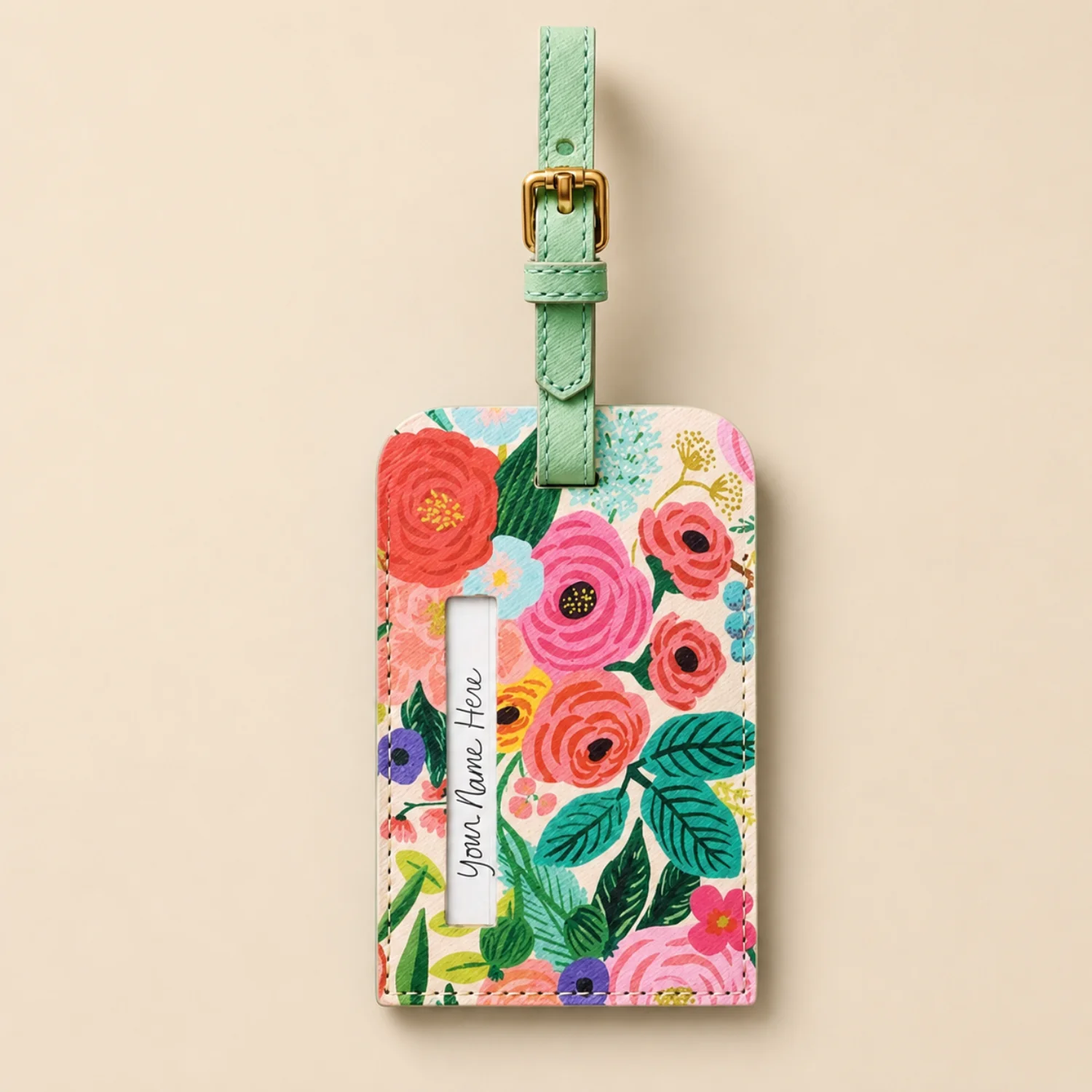 Garden Party Luggage Tag
