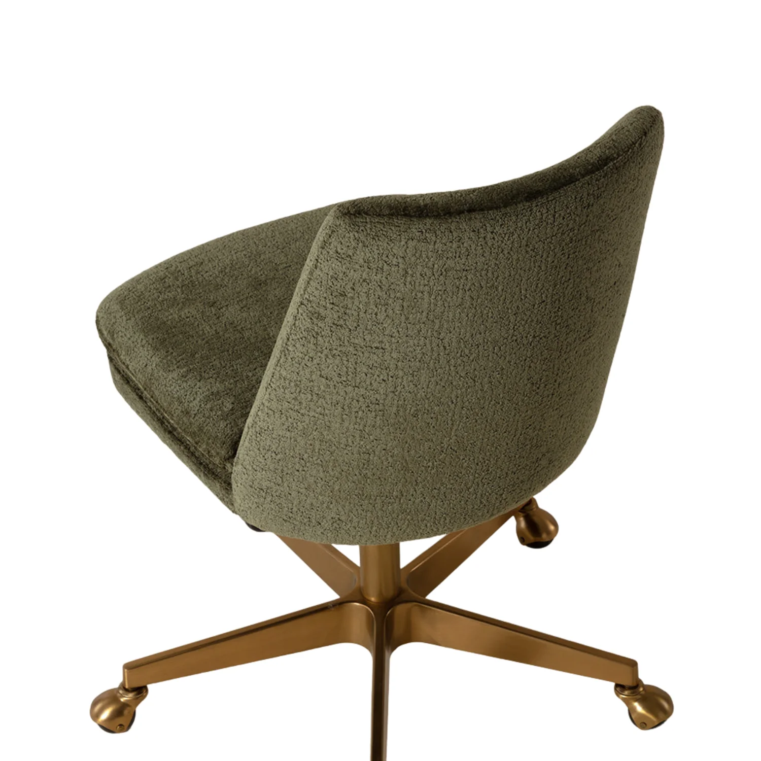 Glamour Office Chair -  Bergen Olive - Image 12