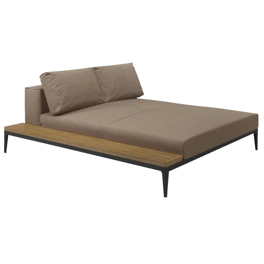 Gloster Grid Chill Chaise Unit