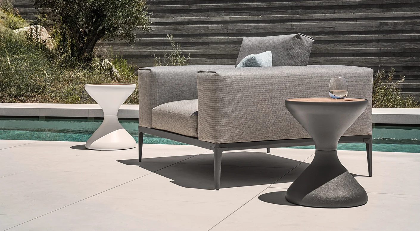 Gloster Grid Lounge Chair - Image 3