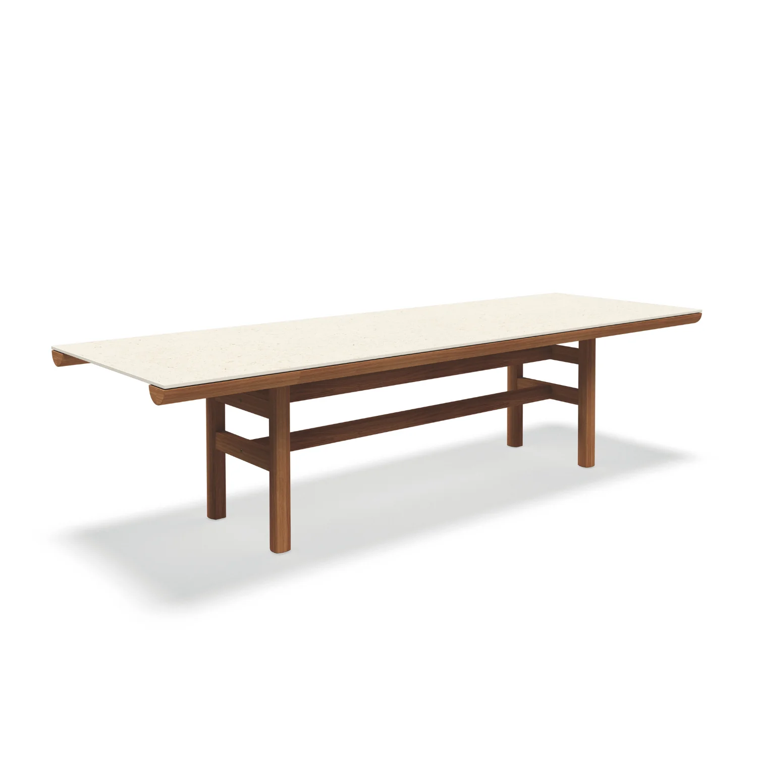 Gloster Rail Dining Teak/Ceramic Table - Image 5