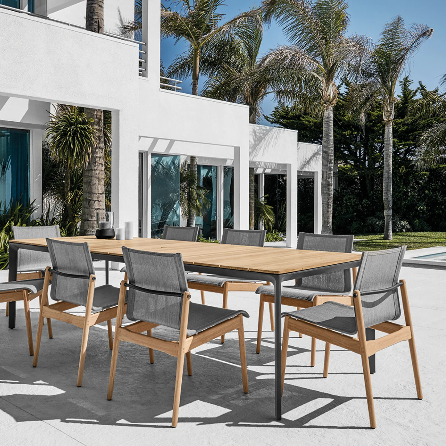 Gloster Sway Granite Side Chair - Image 2