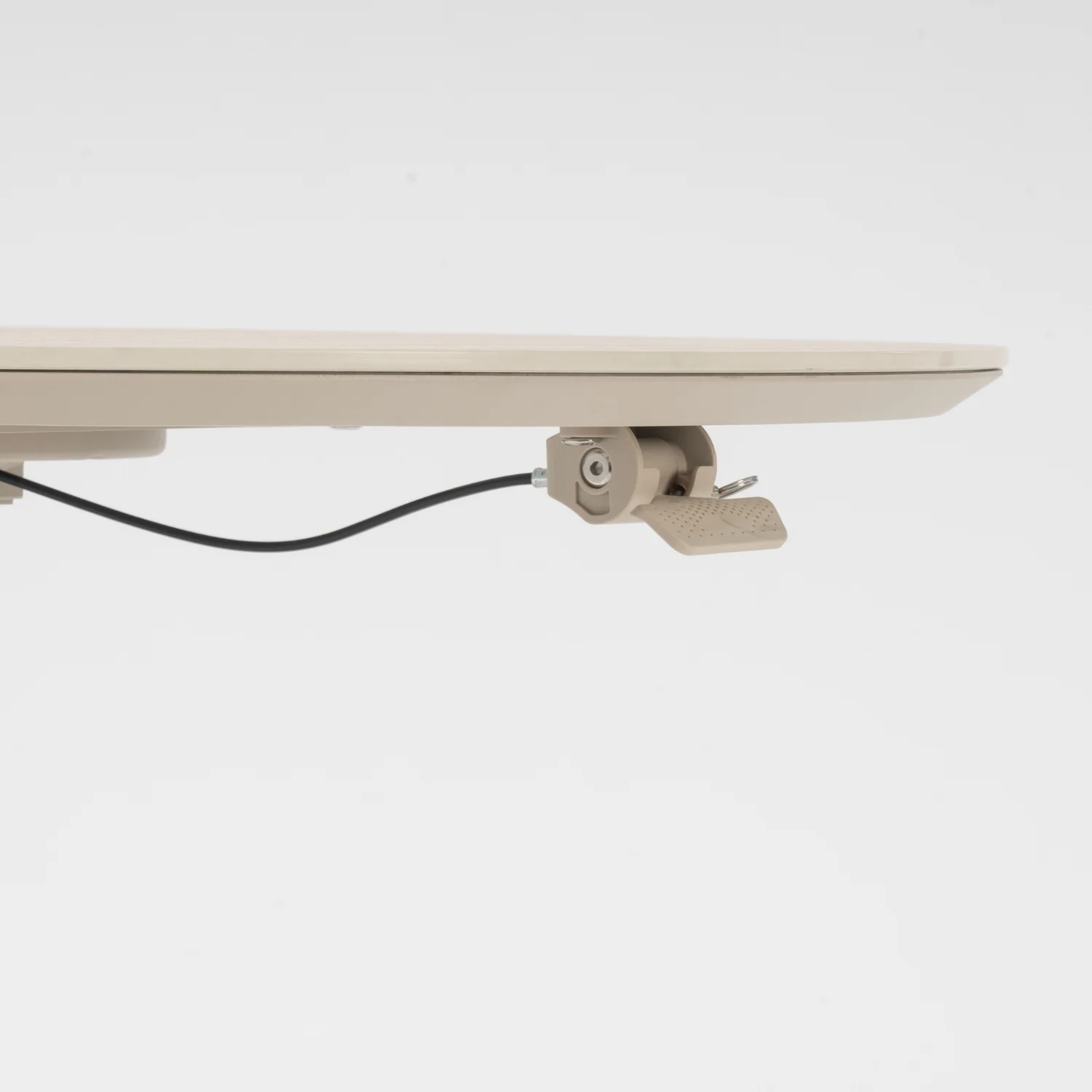 Granby Adjustable Ceramic Bistro Dining/Bar Table - Beige Travertine - Image 5