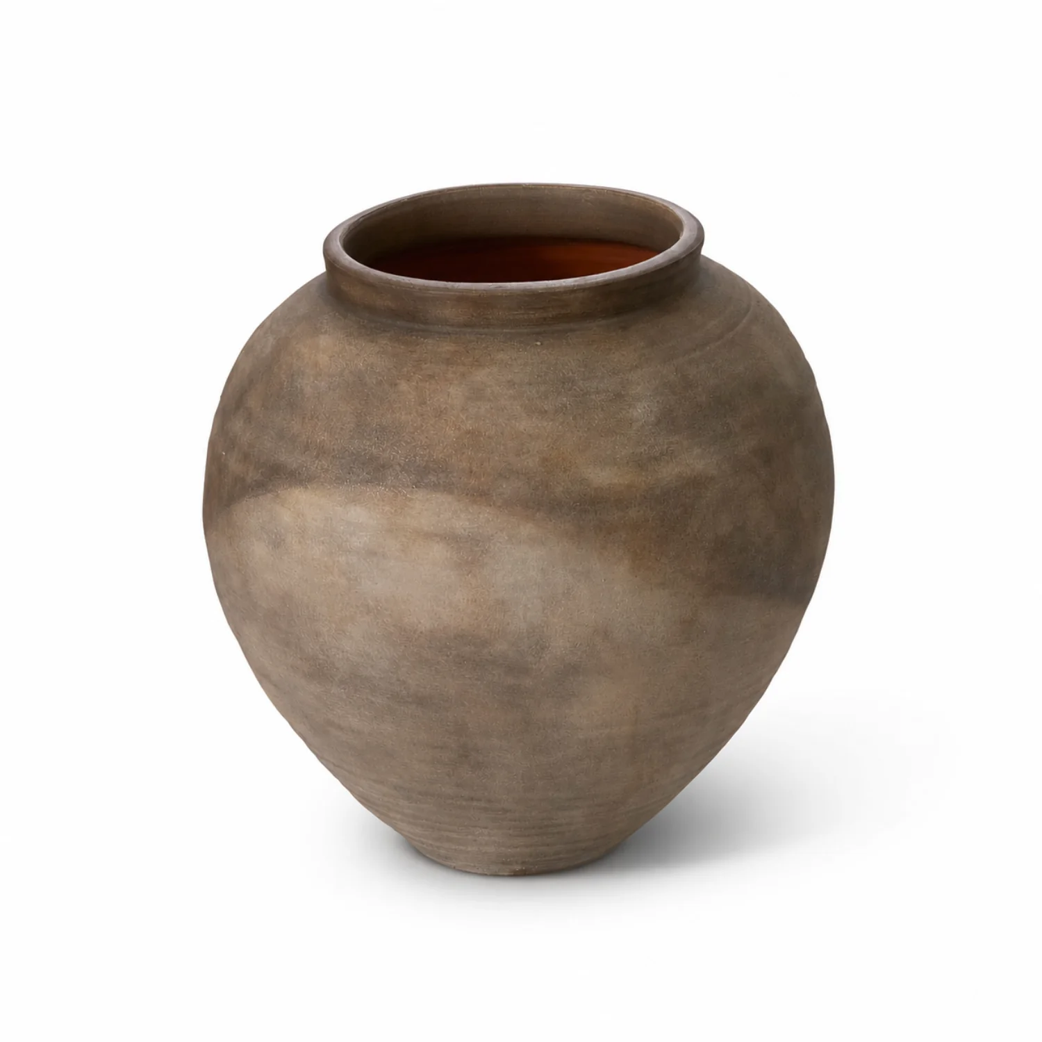 Grandeur Brown Ceramic Vase - Image 5
