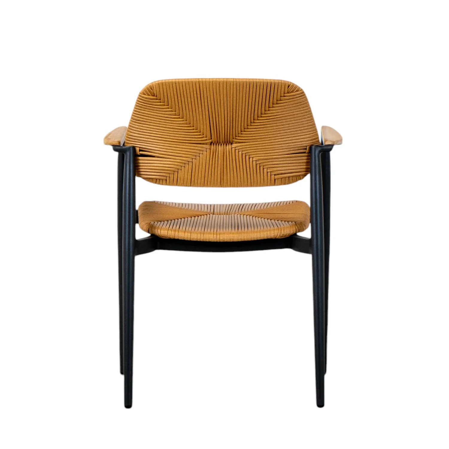 Hampton Wicker Dining Arm Chair - Image 5