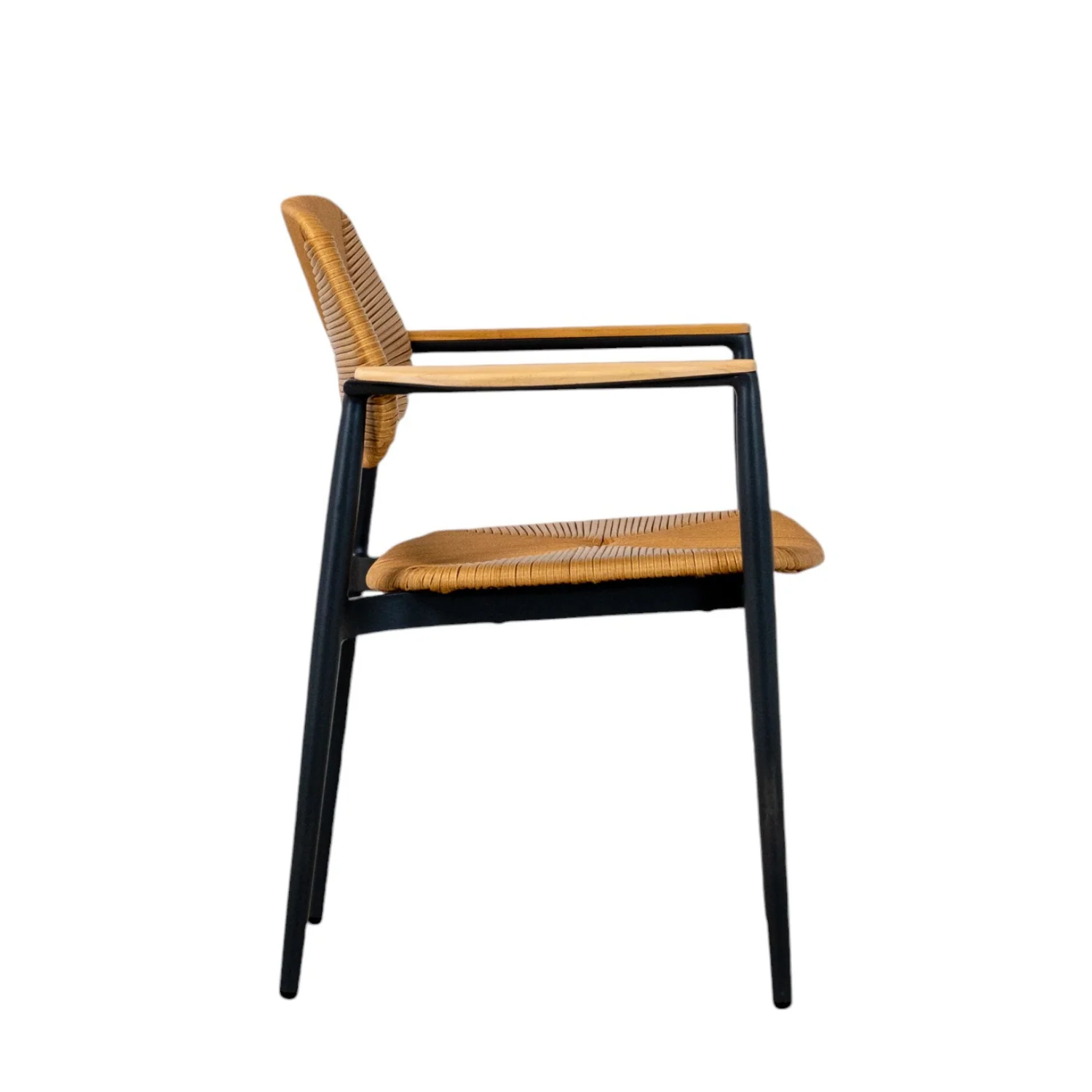 Hampton Wicker Dining Arm Chair - Image 6