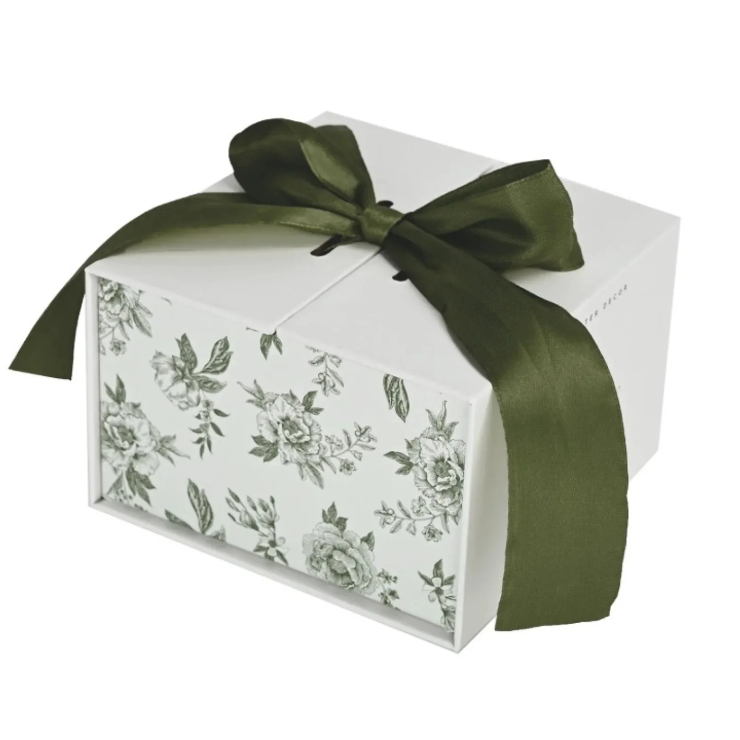 Green Botanical Bloom Trinket Box - Image 5