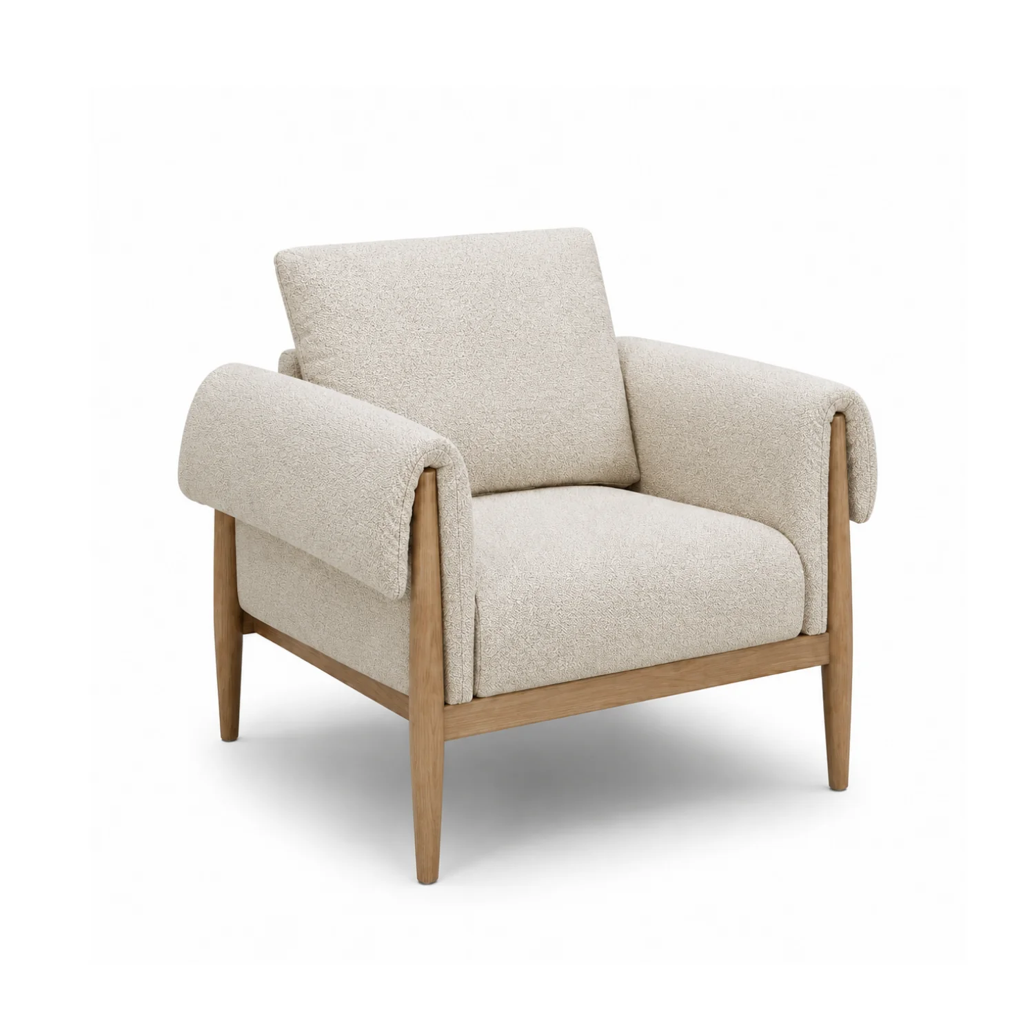 Griffin Lounge Chair - Tasmin Linen