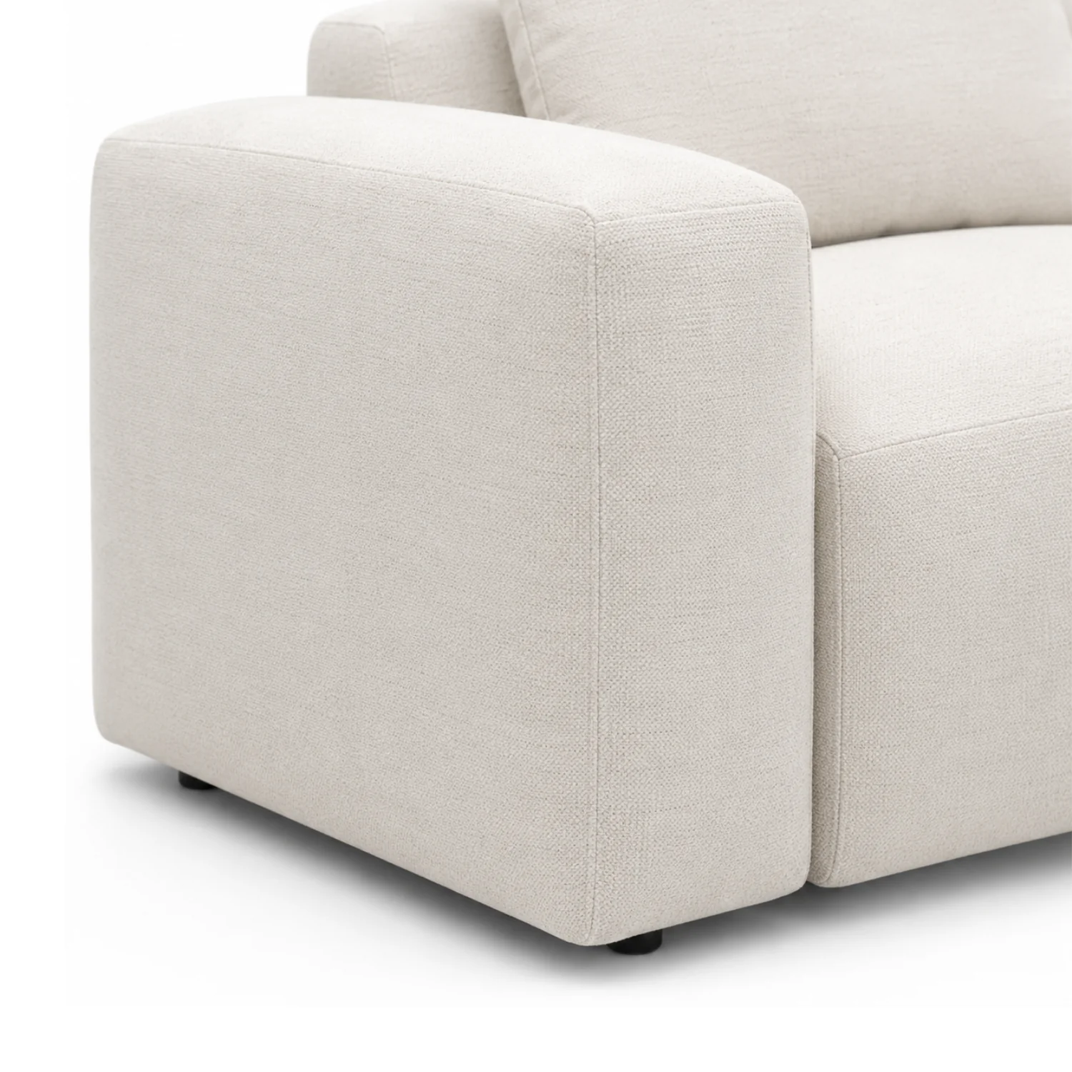 Haliburton 5pc Sectional - Crypton® Nomad Snow - Image 7
