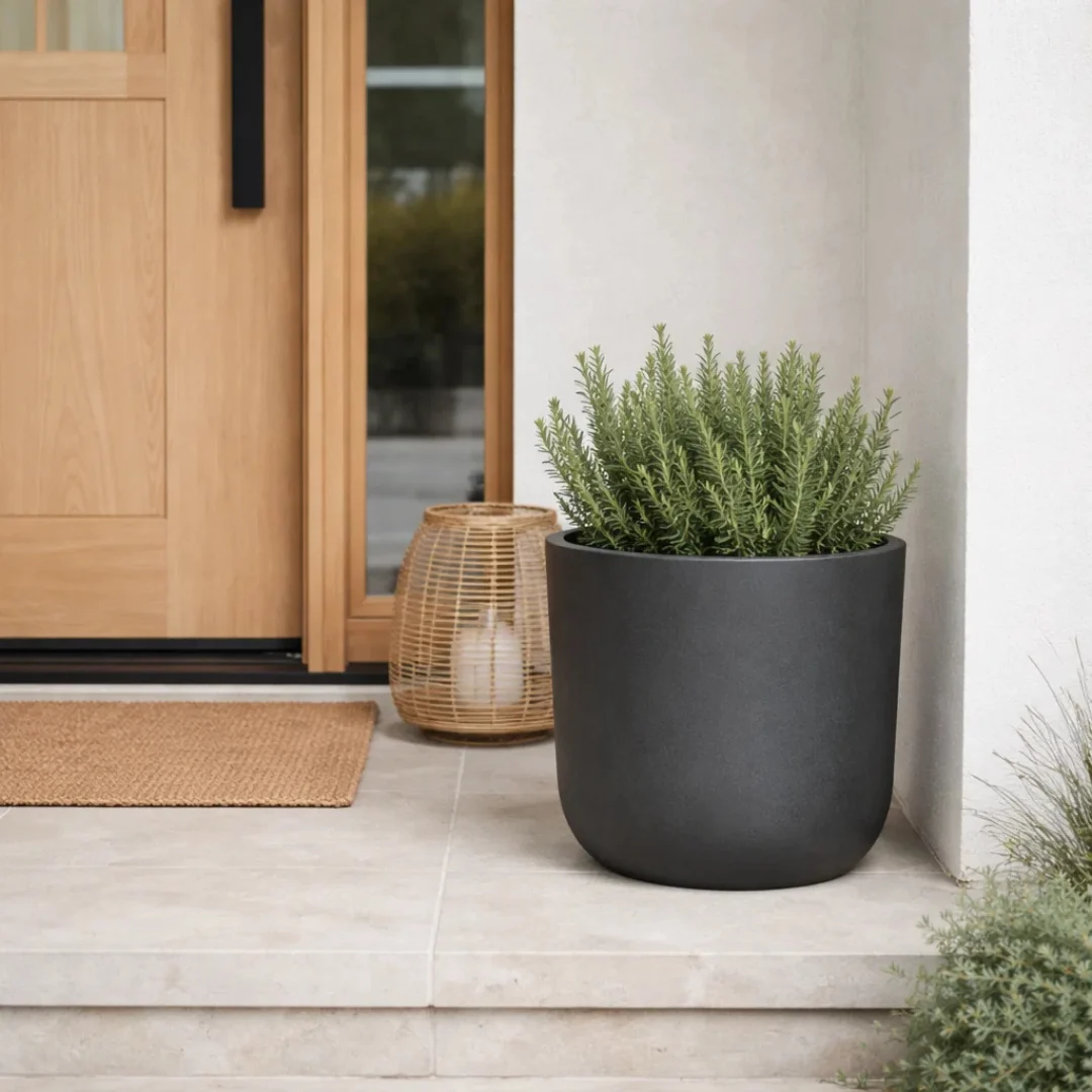 Harvest Cylinder Planter - Chalk Black - Image 4