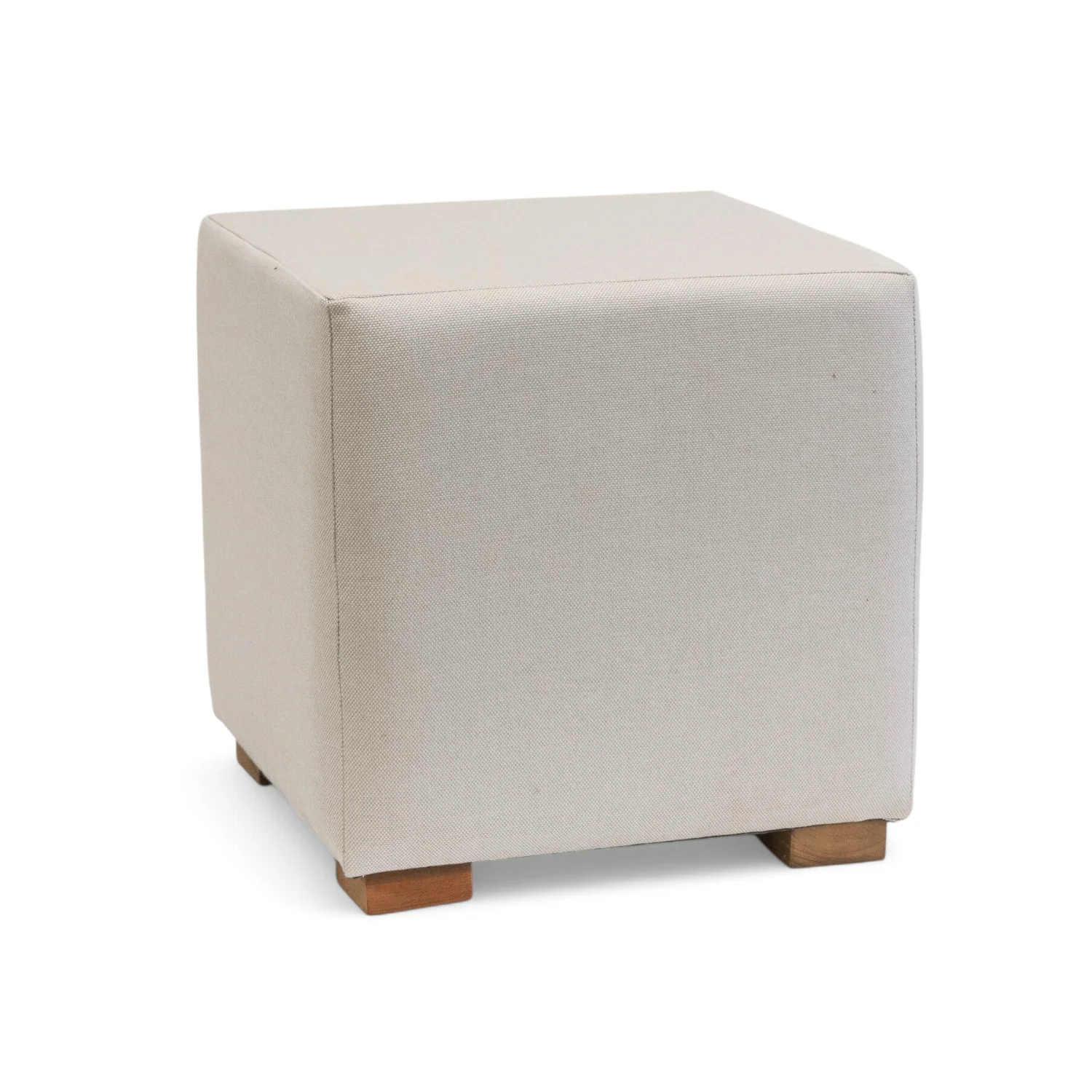 Cube Upholstered Outdoor Ottoman - Image 5