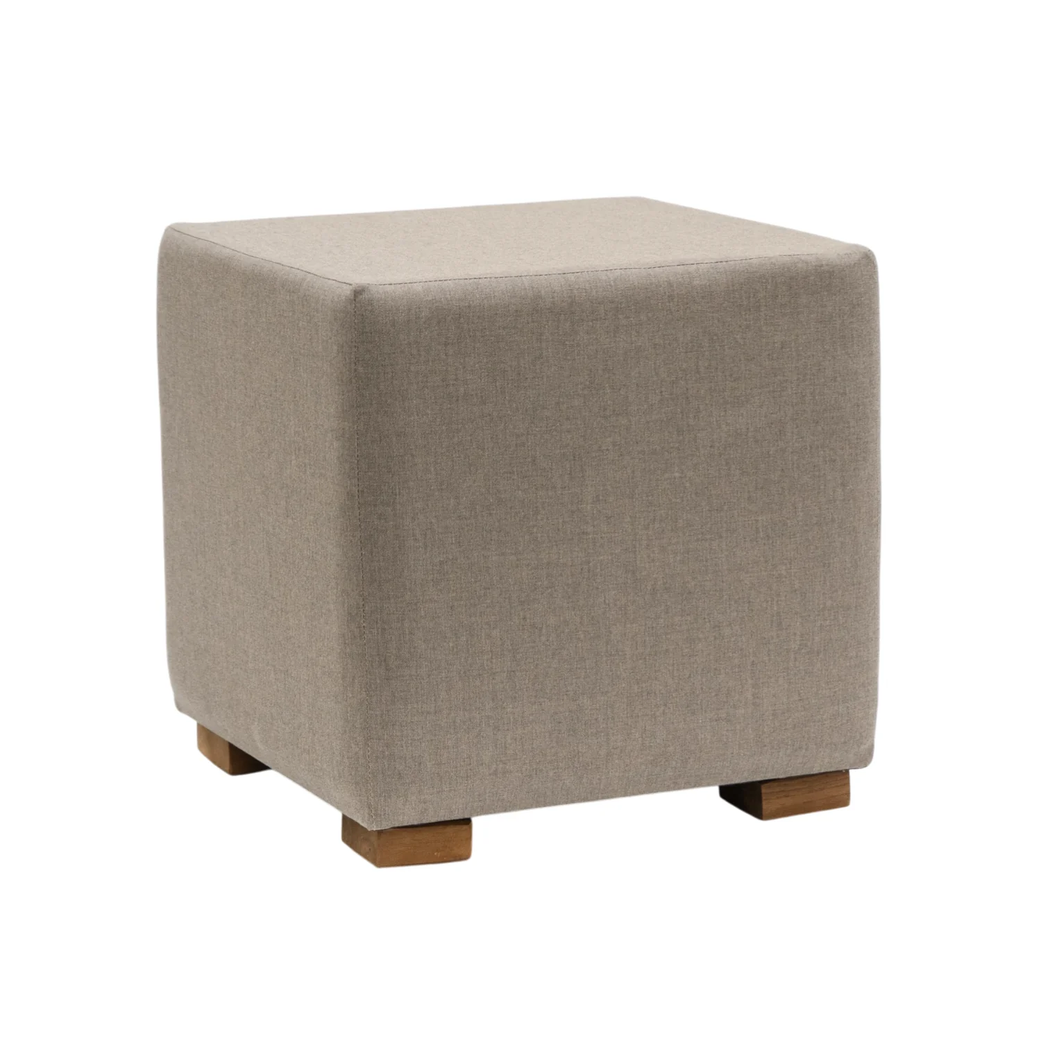Cube Upholstered Outdoor Ottoman - Image 9