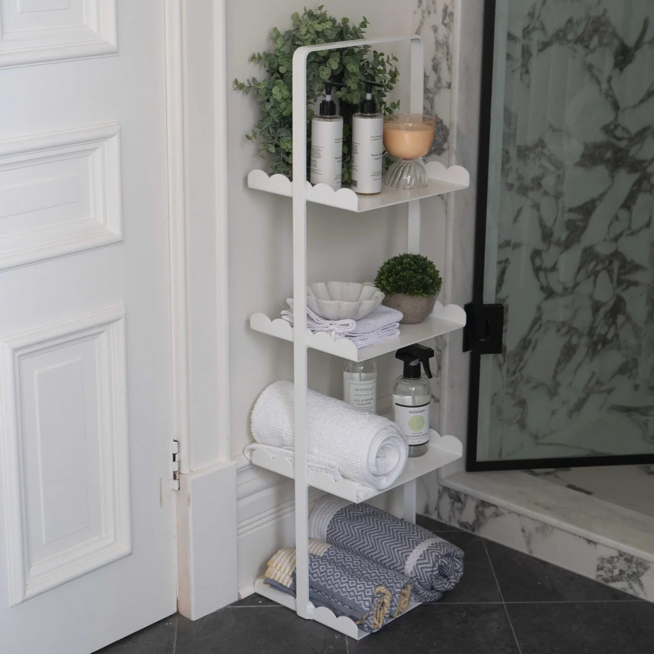 Heritage Grey Hand Towel - Image 4