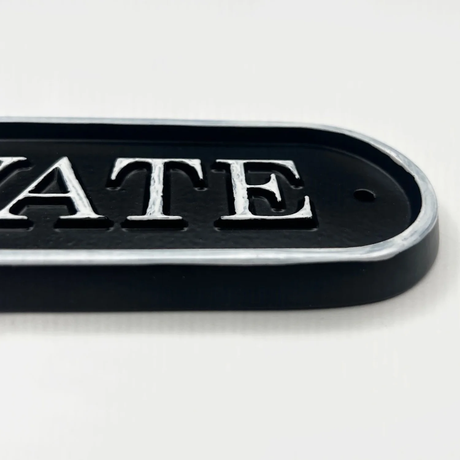 'Private' Cast Metal Decorative Sign - Image 3