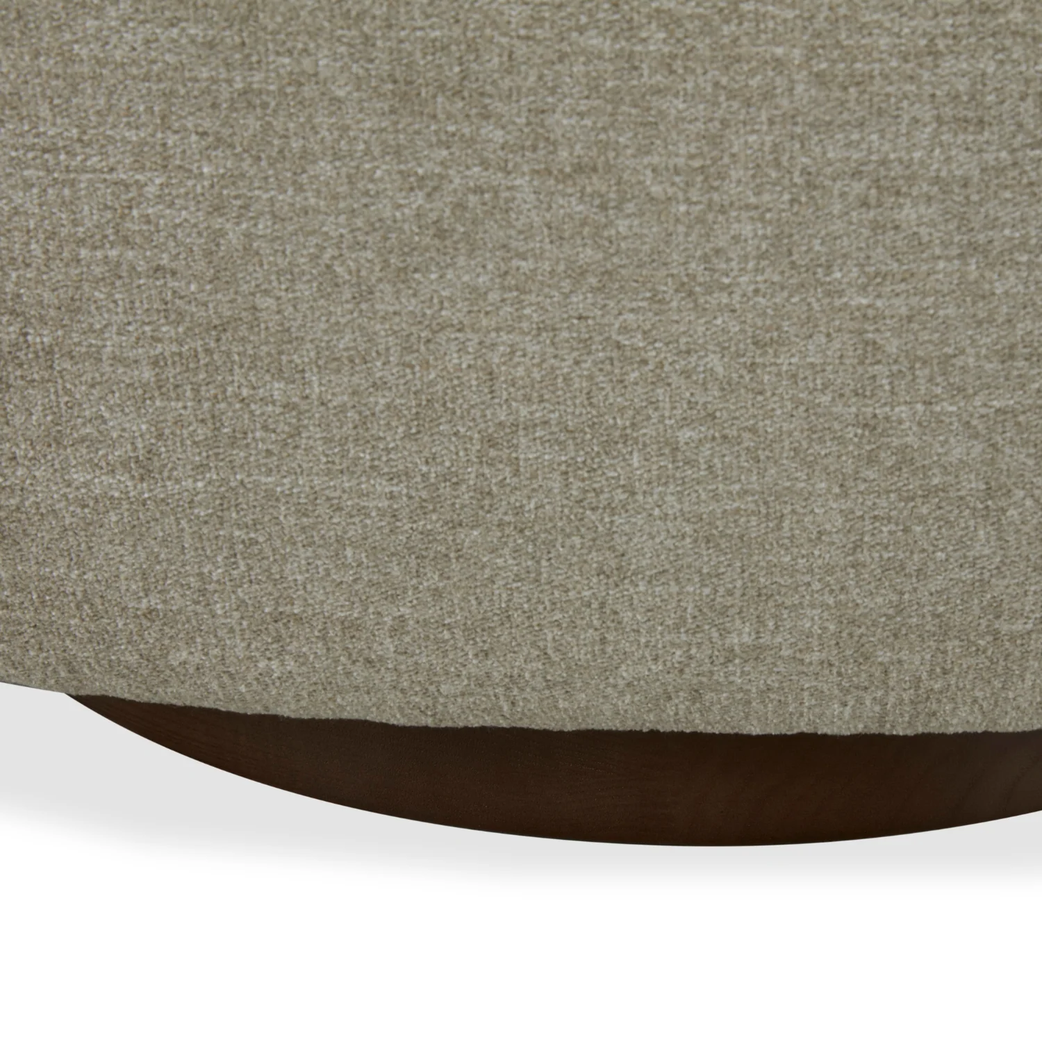 Hygge Swivel Lounge Chair -  Pebble Sand Chenille - Image 12