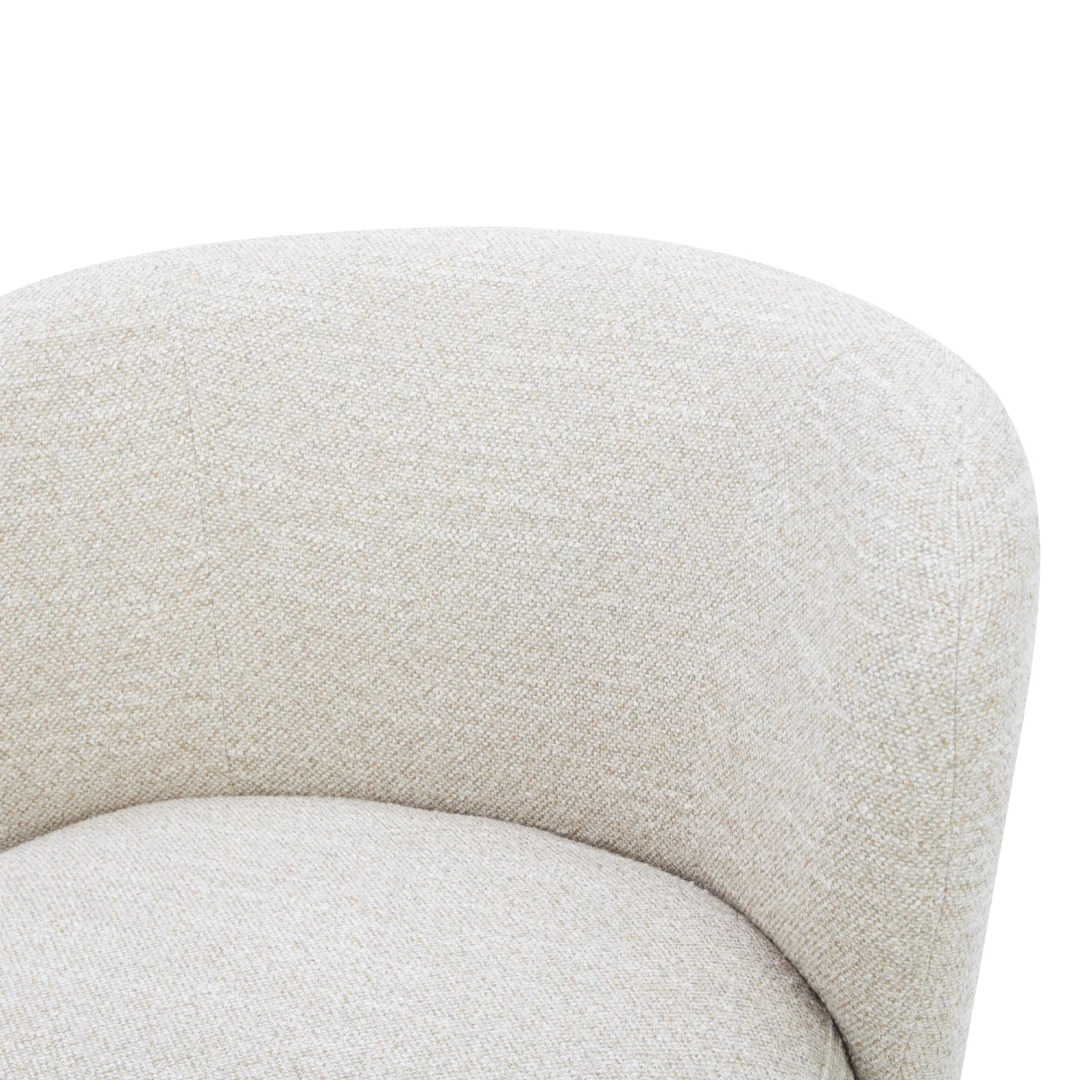 Hygge Swivel Lounge Chair - Jasper Sand - Image 11