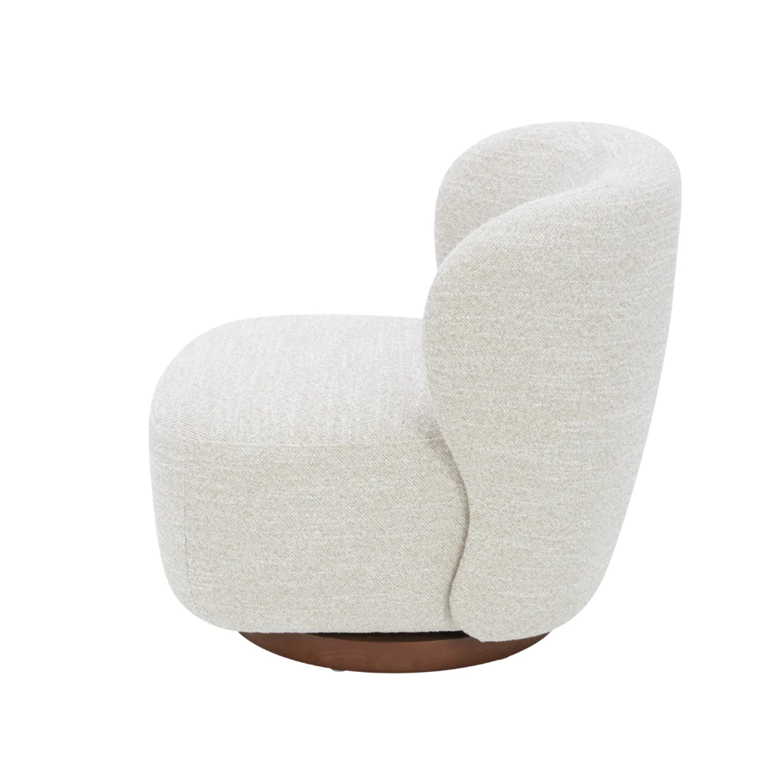 Hygge Swivel Lounge Chair - Jasper Sand - Image 5