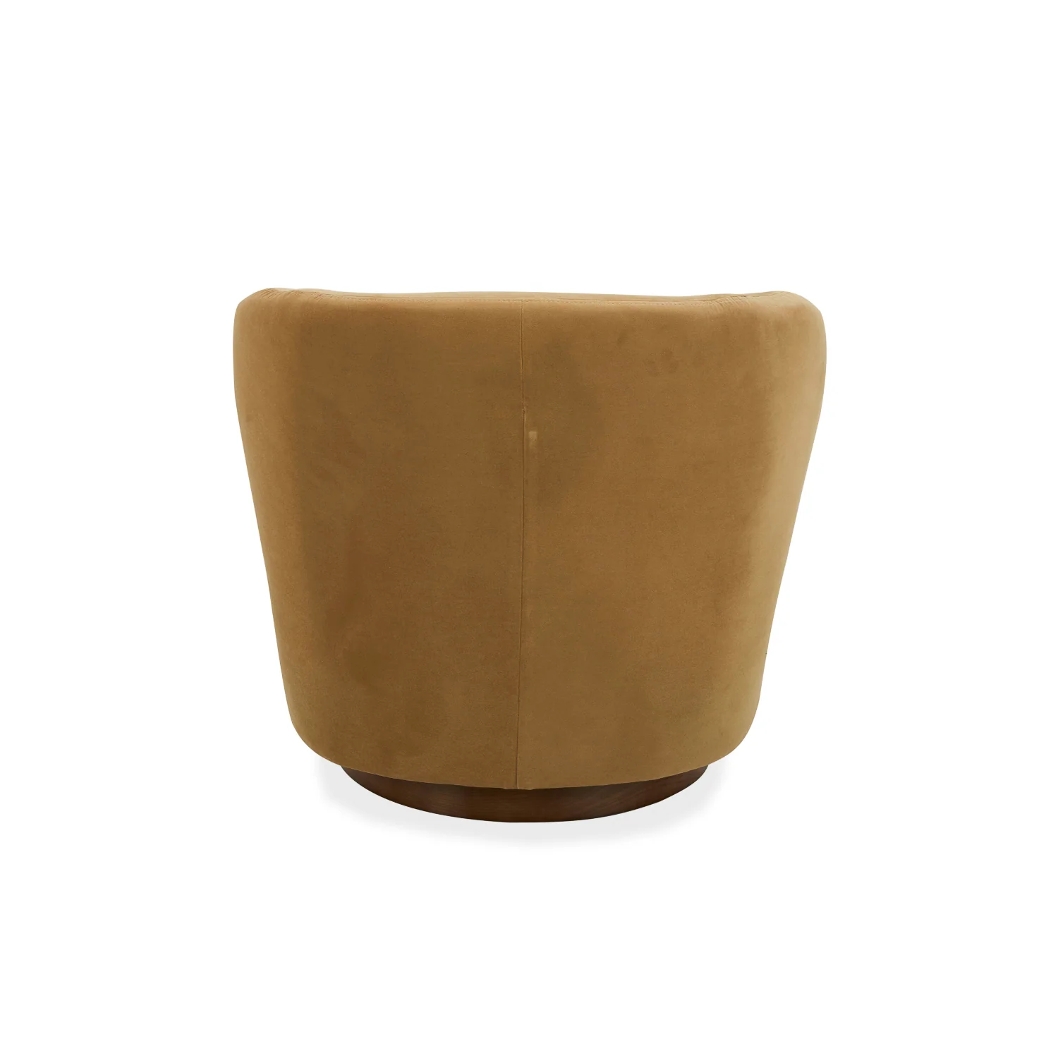 Hygge Swivel Lounge Chair - Ochre Velvet - Image 8