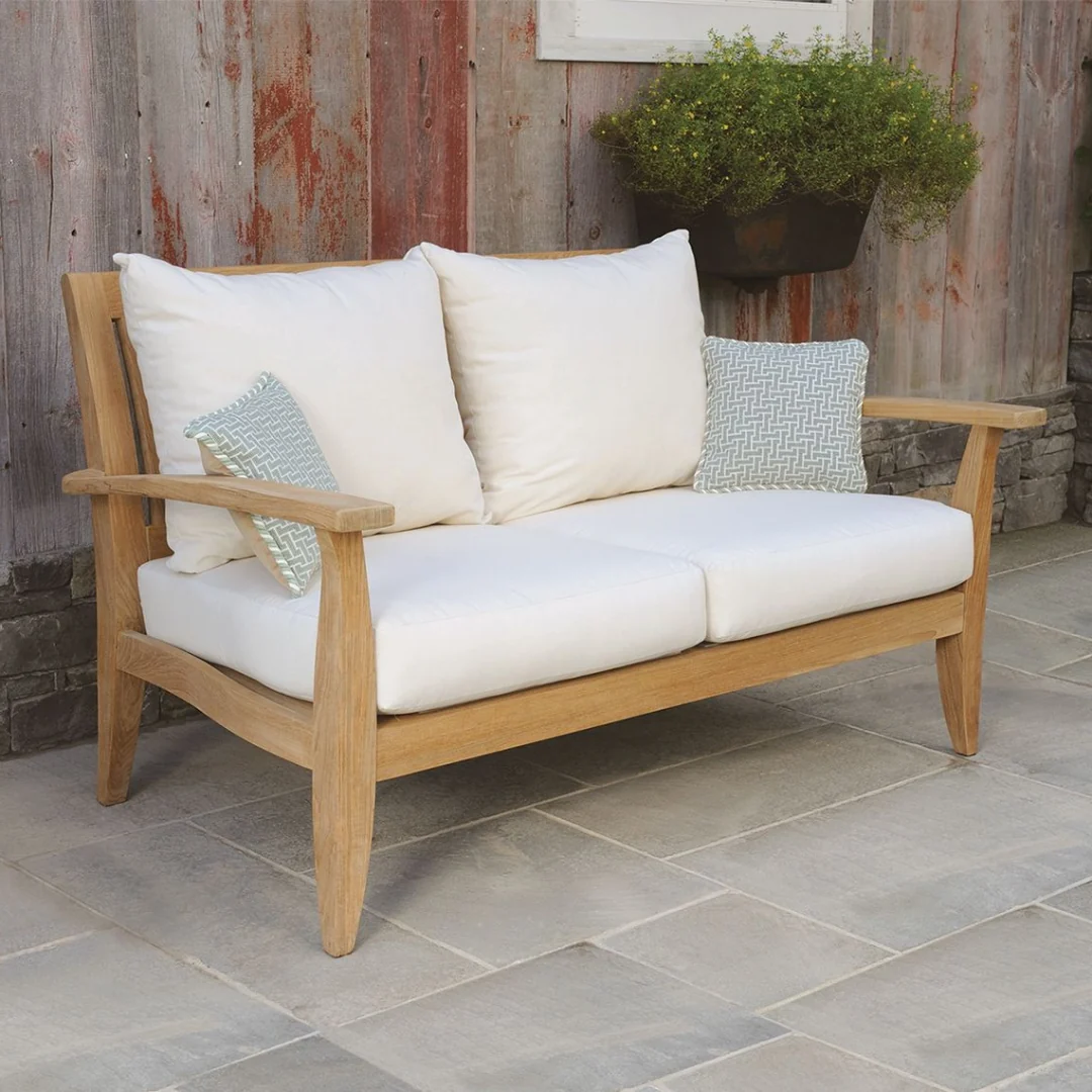 Kingsley Bate Ipanema Teak Loveseat - Image 2