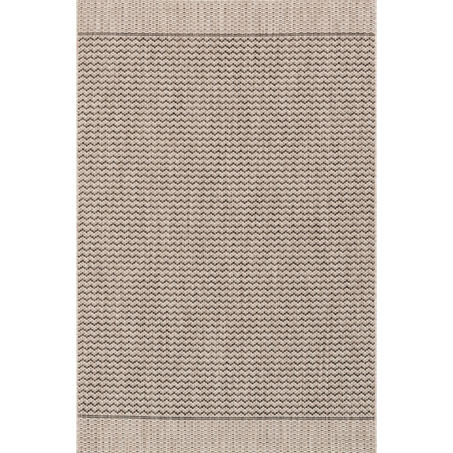Loloi Isle Grey/Black Outdoor Rug
