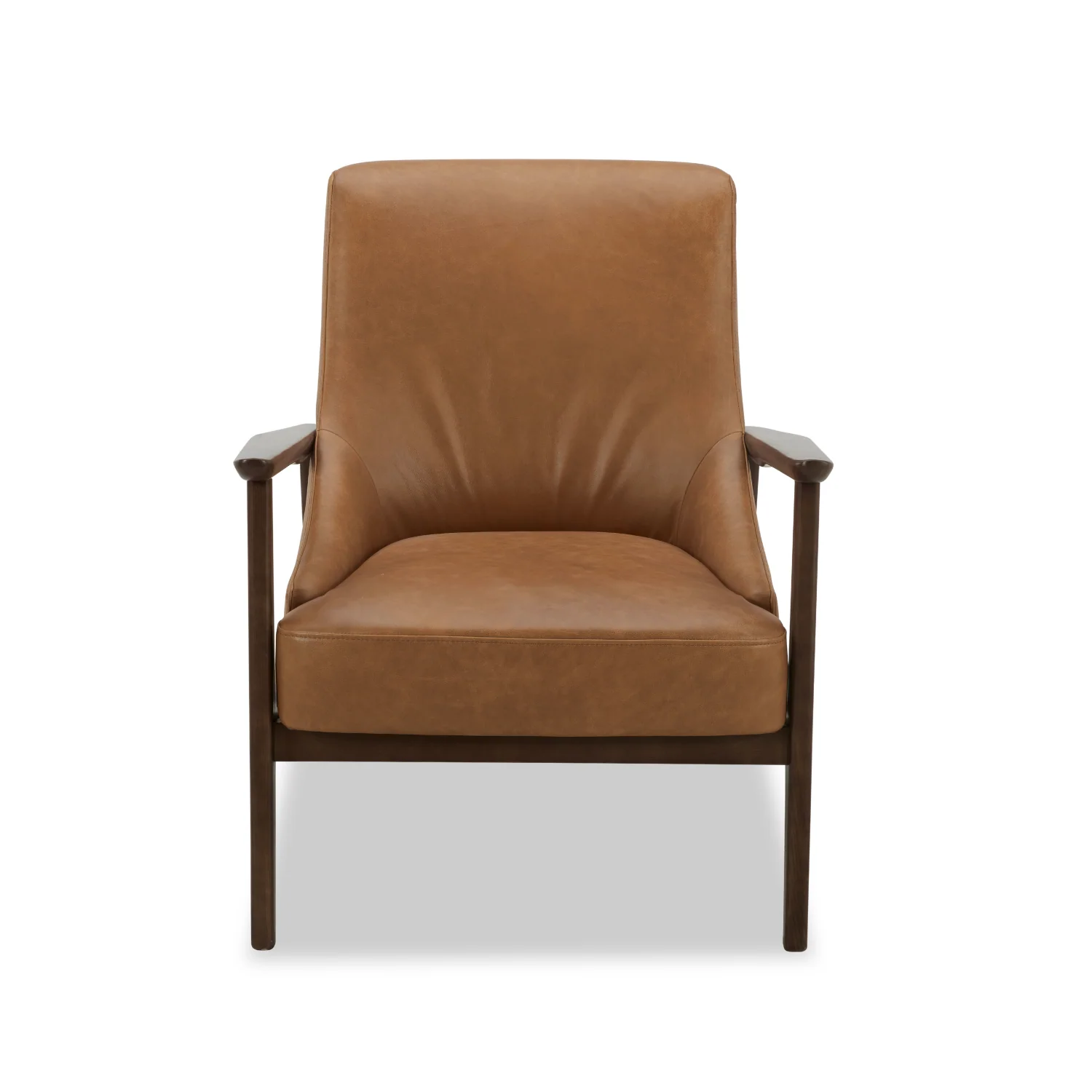 Islington Lounge Chair - Distessed Cognac Leather - Image 6
