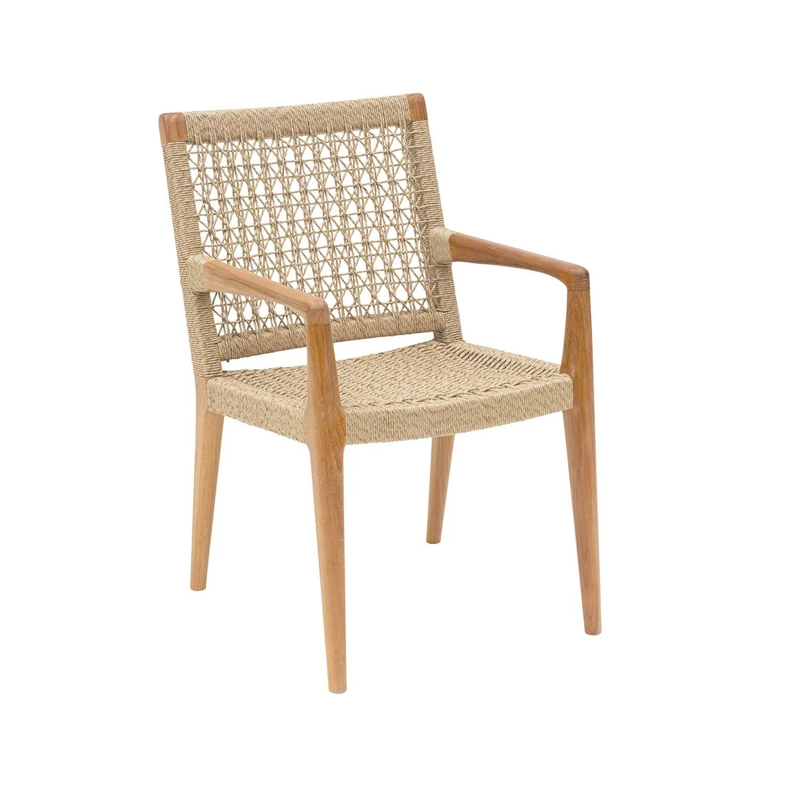 Kingsley Bate Barcelona Teak Dining Armchair - Image 6