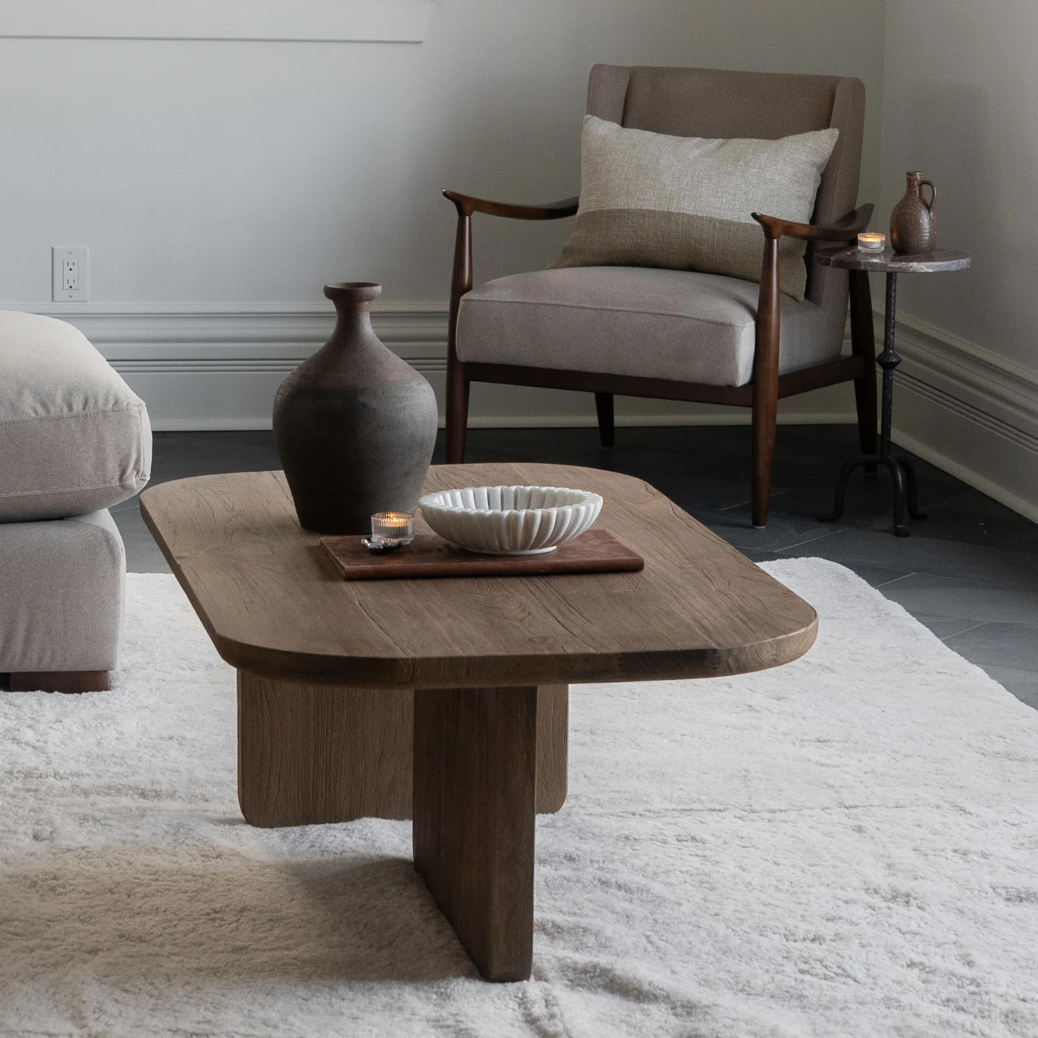 Labelle Teak Coffee Table - Image 3