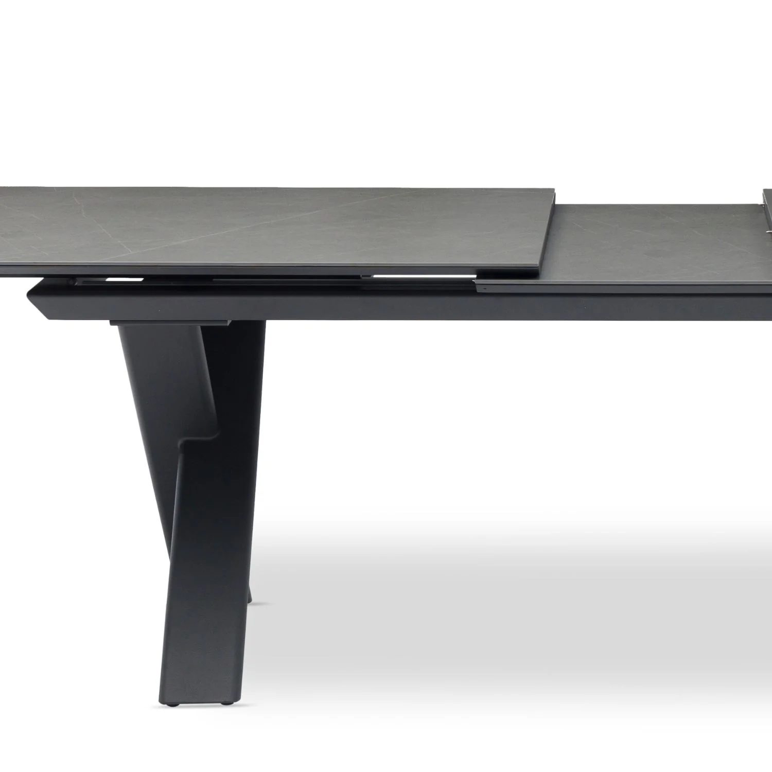 Largo Charcoal Ceramic Extension Table - Image 14