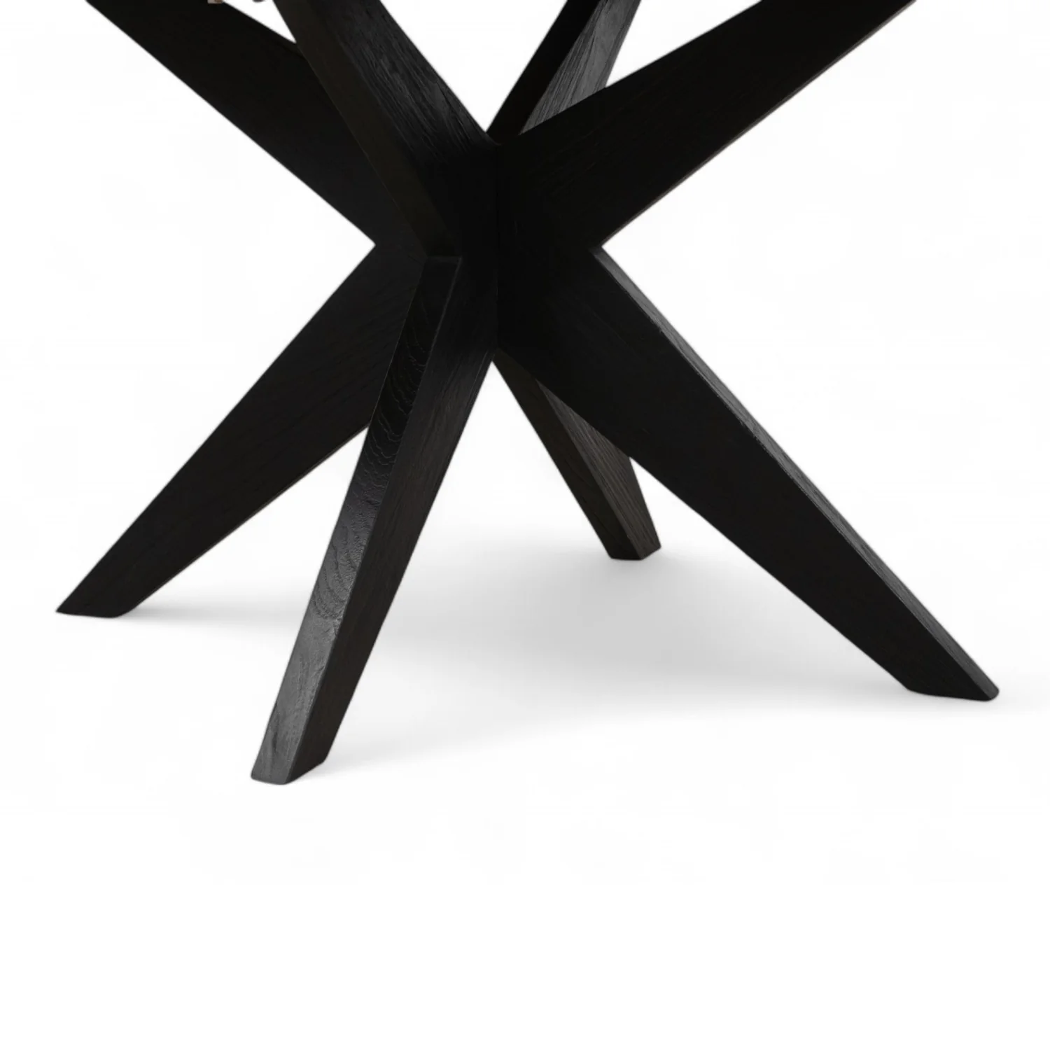 Largo 51" Round Rustic Teak Dining Table - Image 4