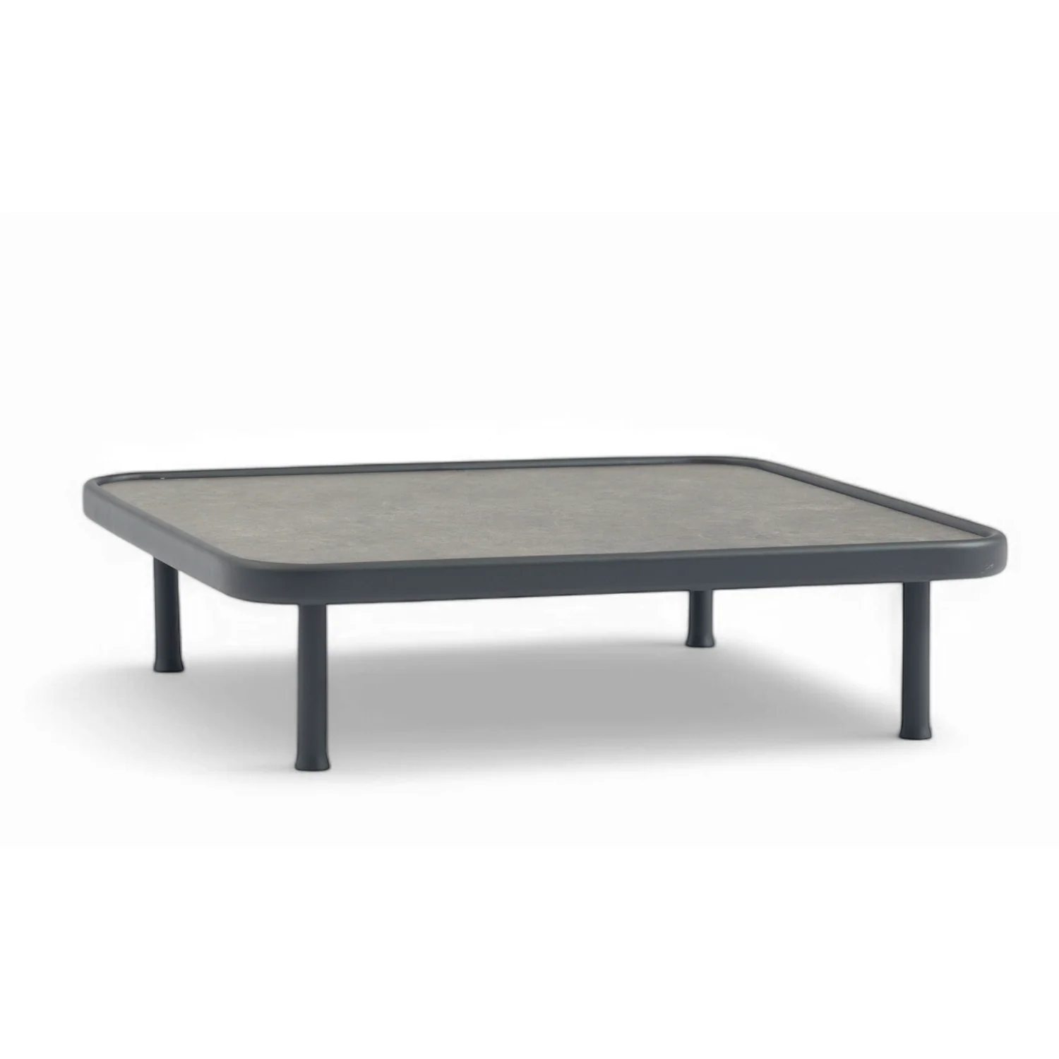Laval Ceramic/Teak Coffee Table - Charcoal - Image 3